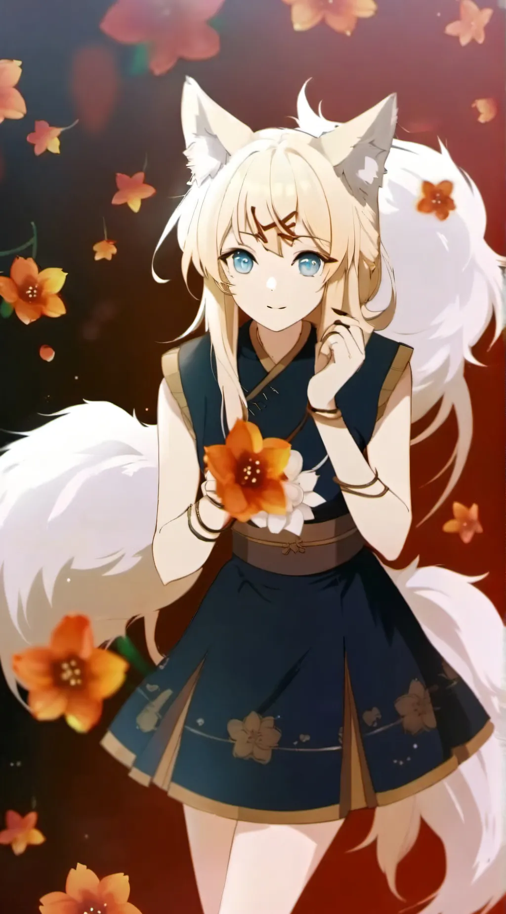 ai character: Aria background