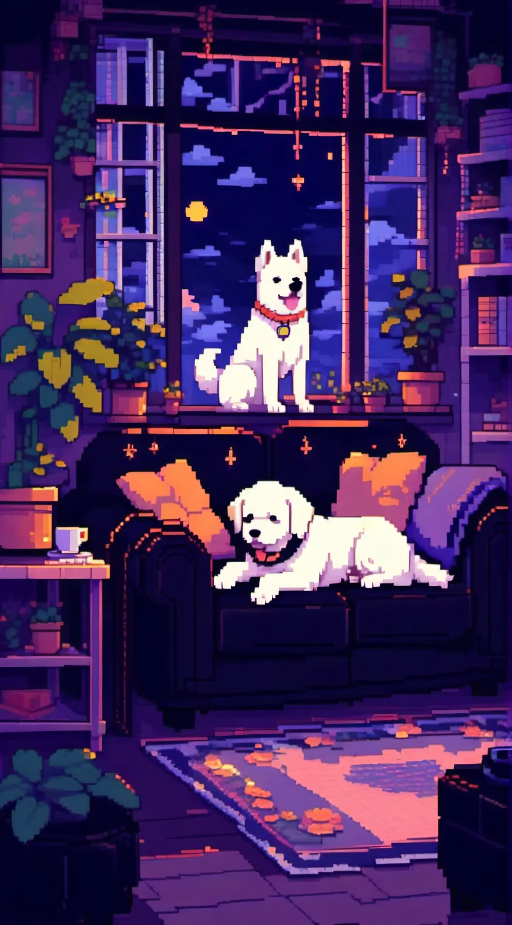 ai character: sds react background