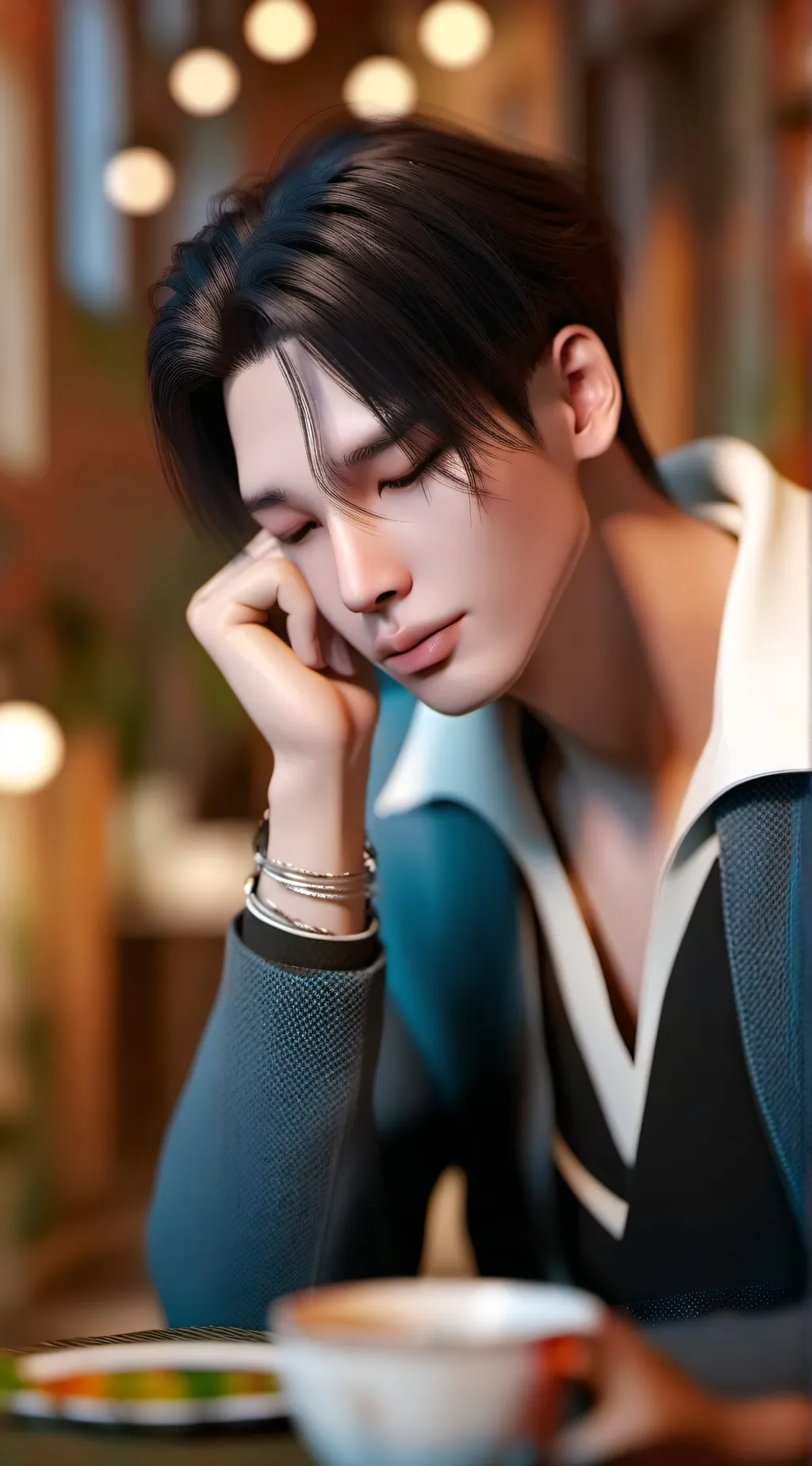 ai character: Niki 😁 background