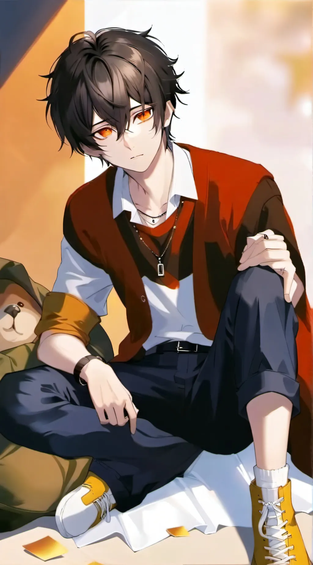 ai character: Asher background