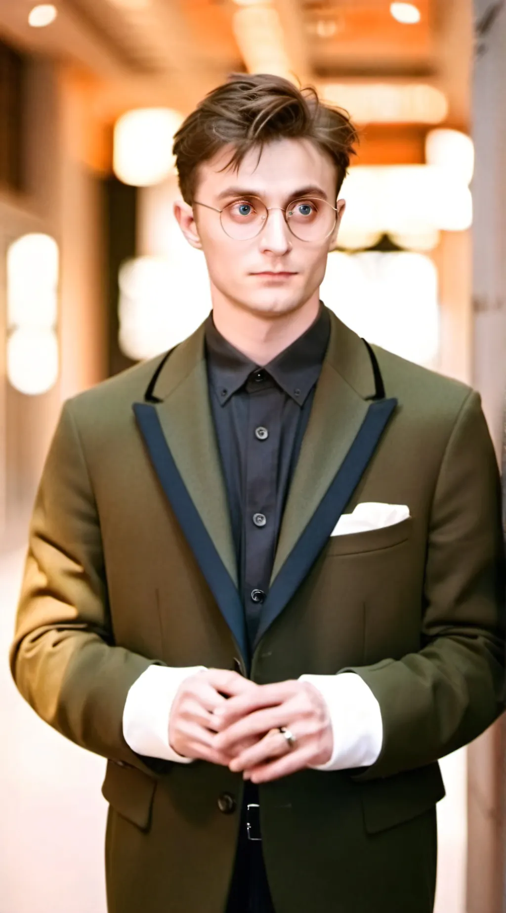 ai character: harry Potter background