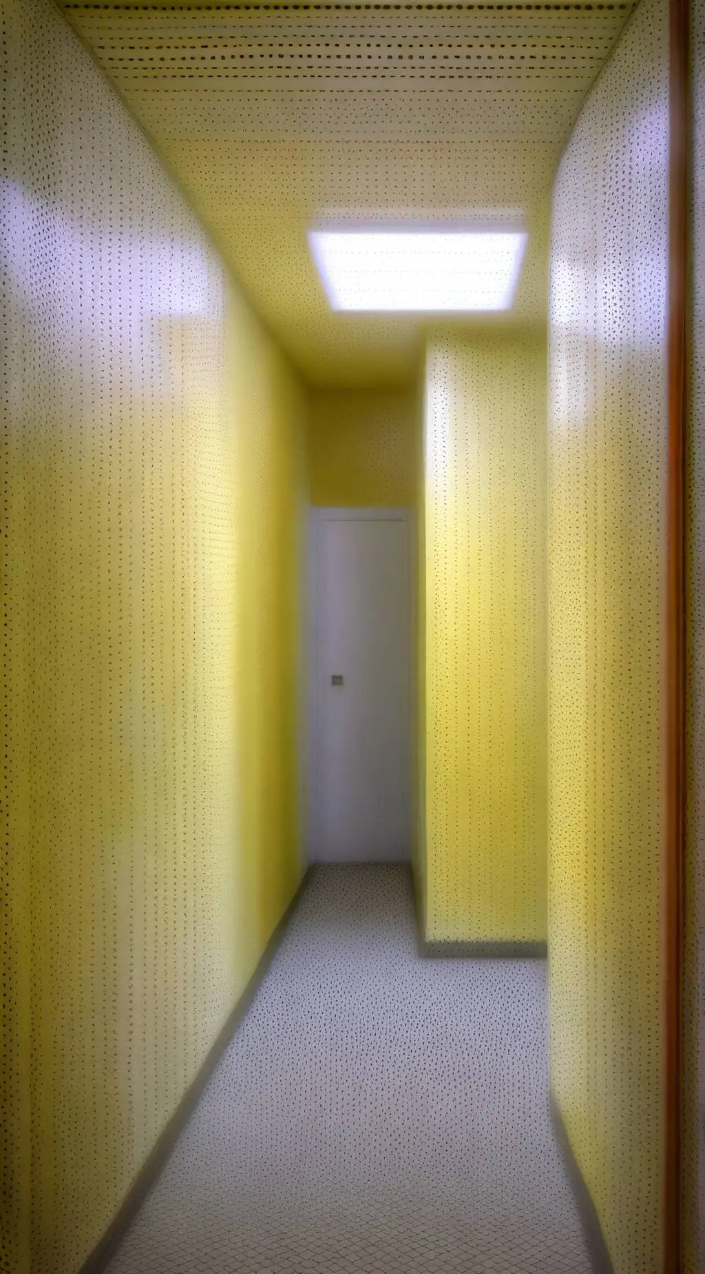 ai character: HH in backrooms background