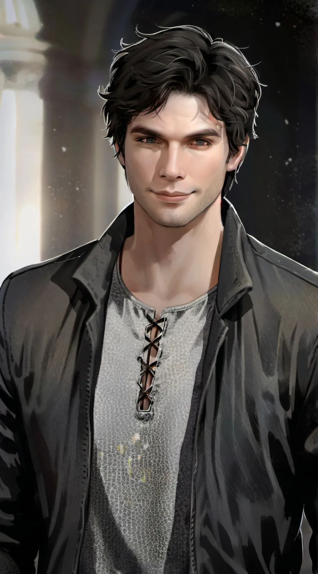 ai character: Damon Salvatore  background