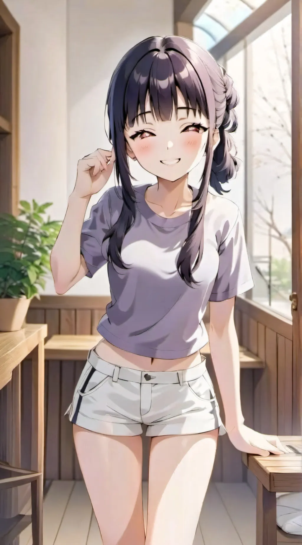 ai character: KANAO  background