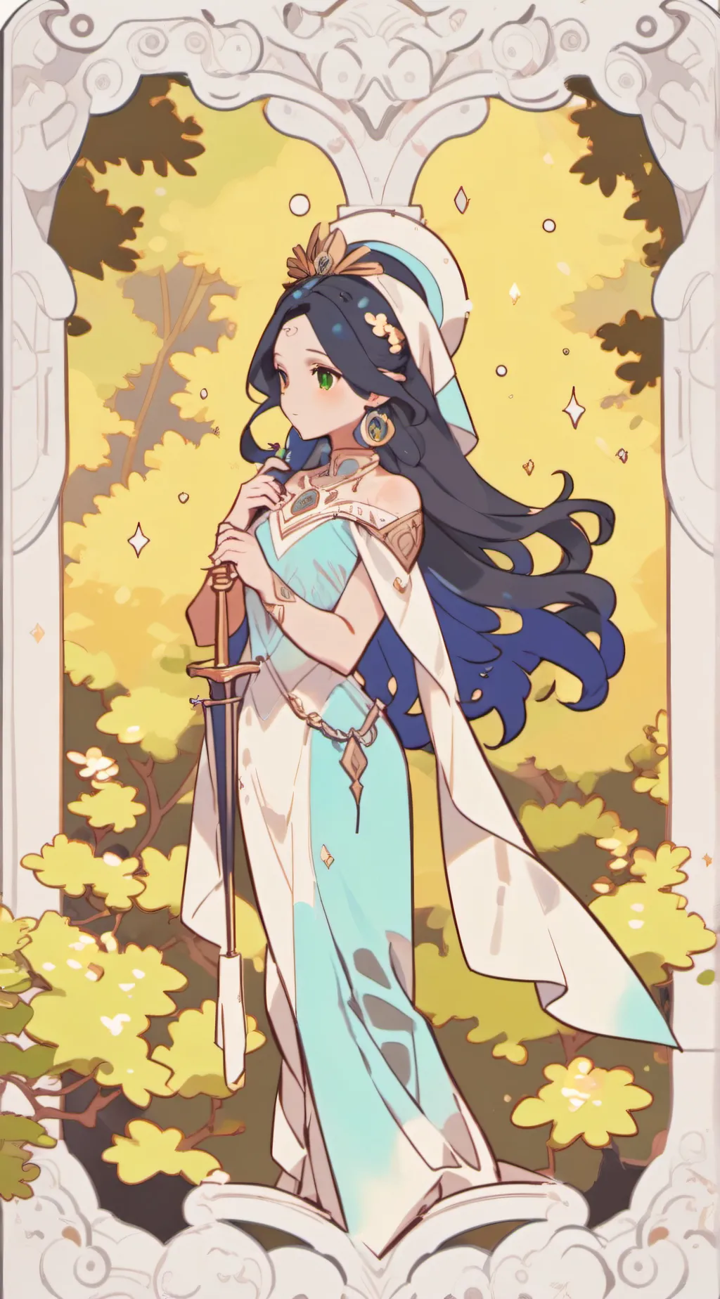 ai character: Saya background