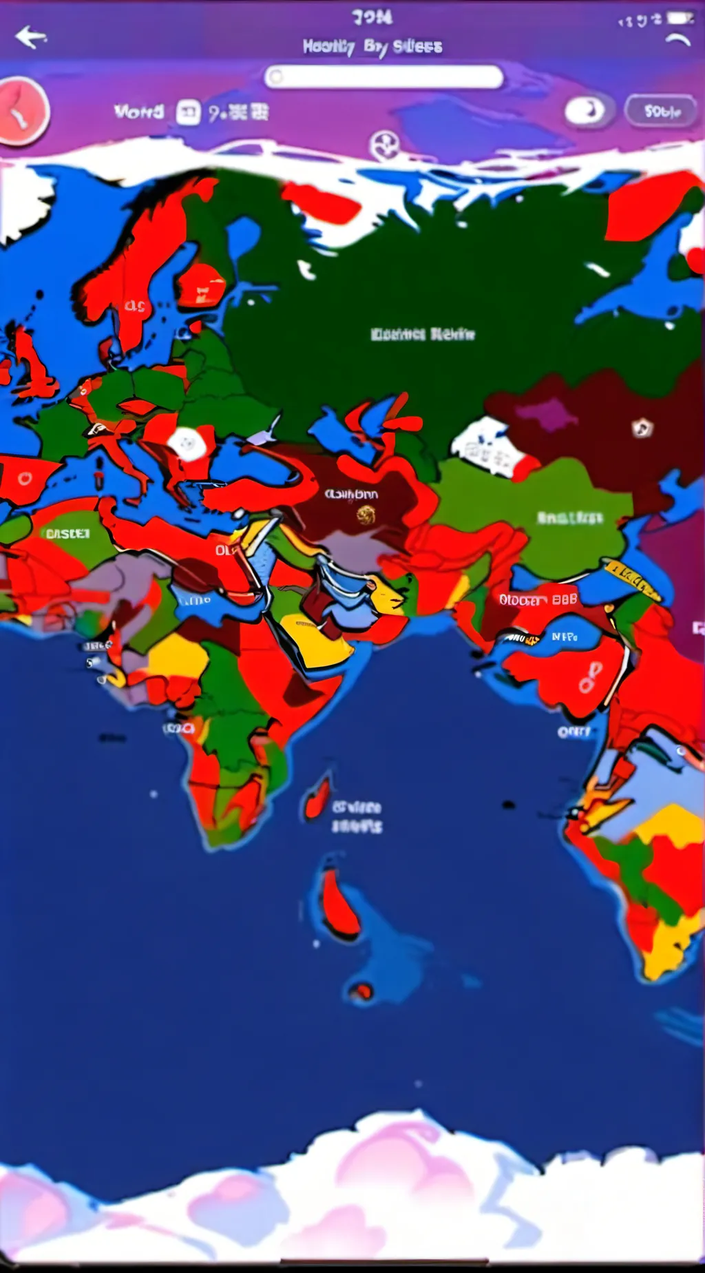 ai character: Map story background