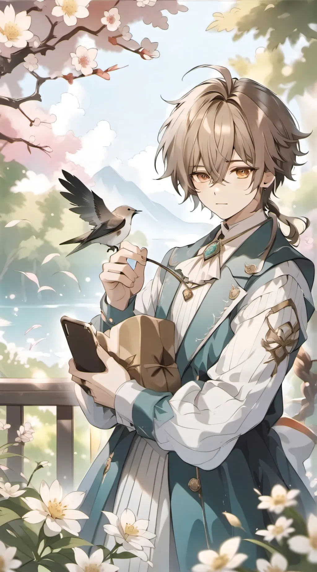 ai character: Prince Benjamin  background