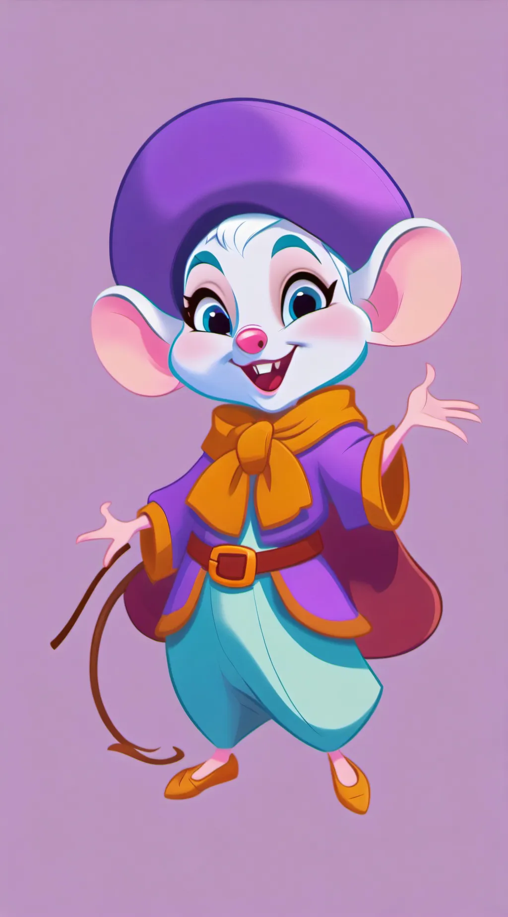 ai character: Miss Bianca background