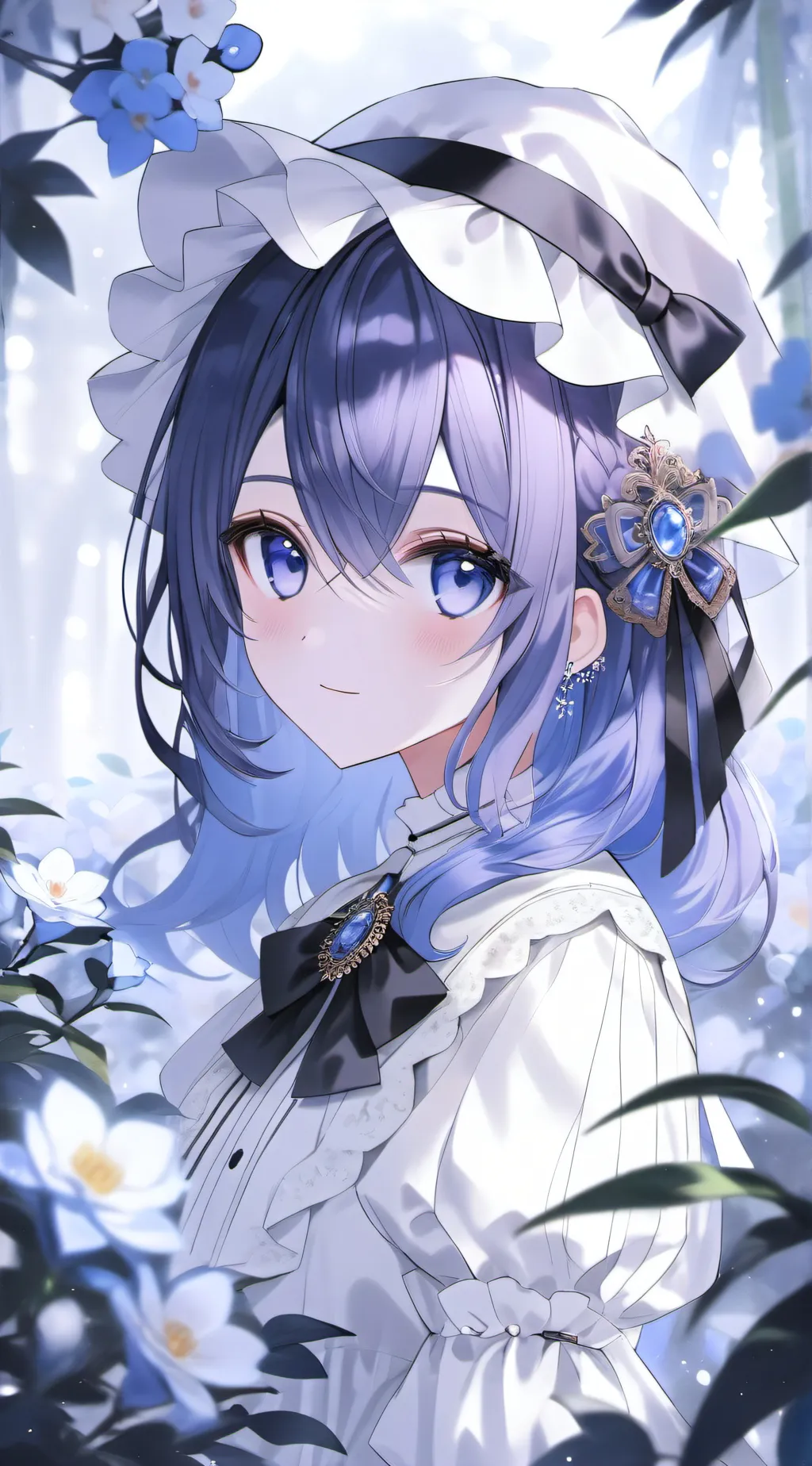 ai character: Lily  background