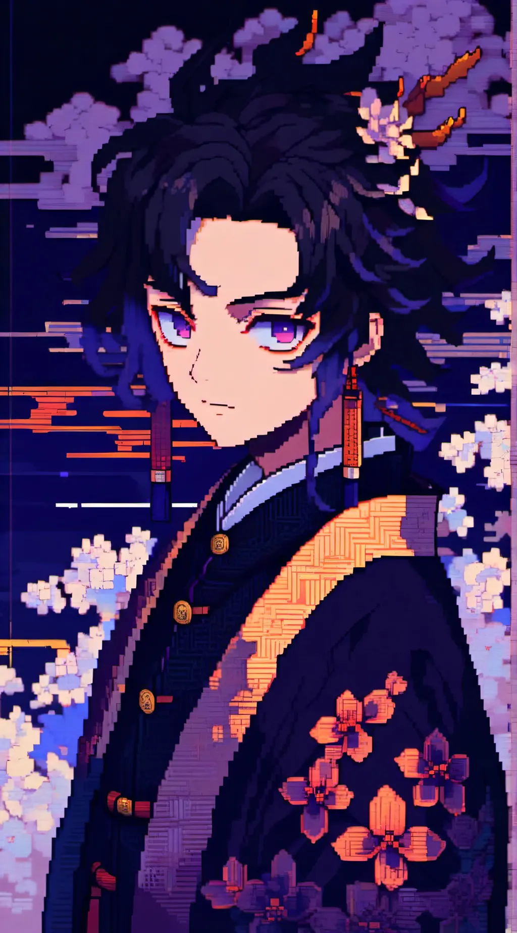 ai character: "The infection" background