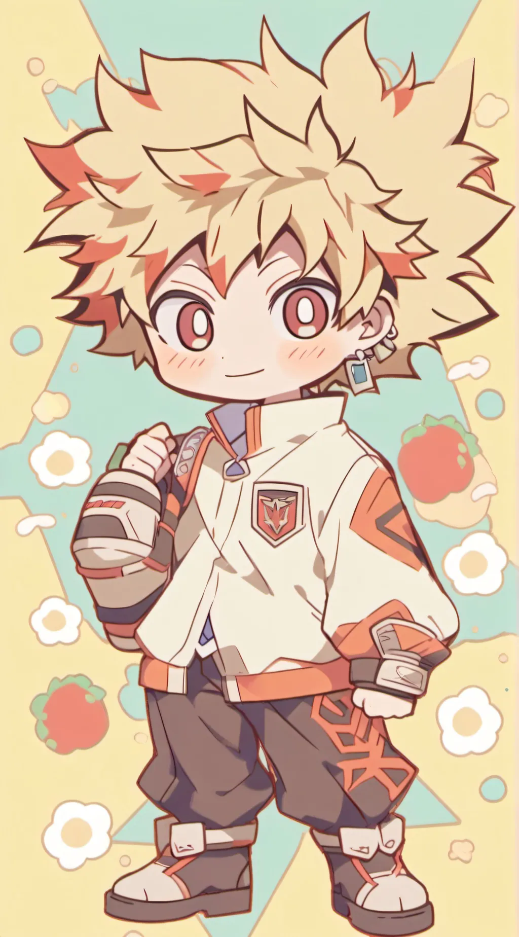 ai character: Mha background