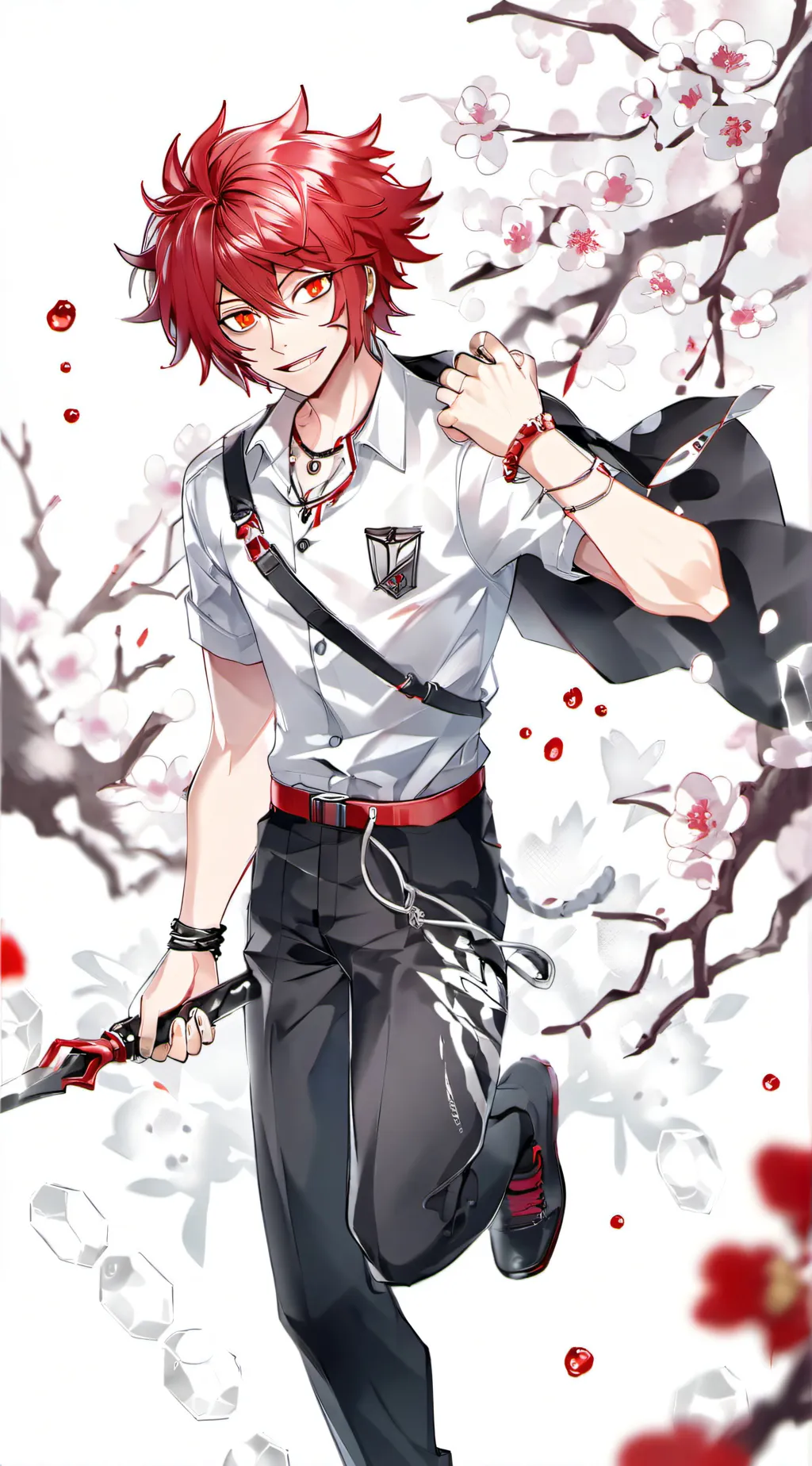 ai character: Kirishima background