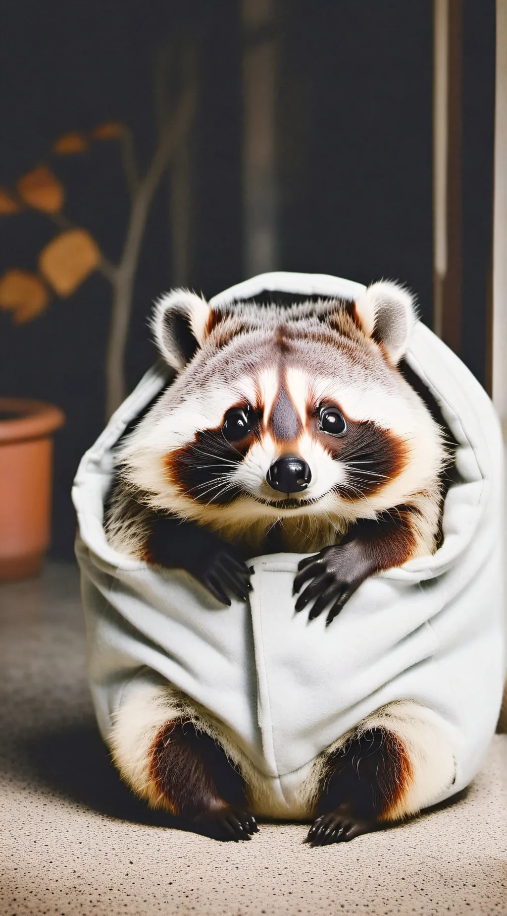 ai character: Farine  background