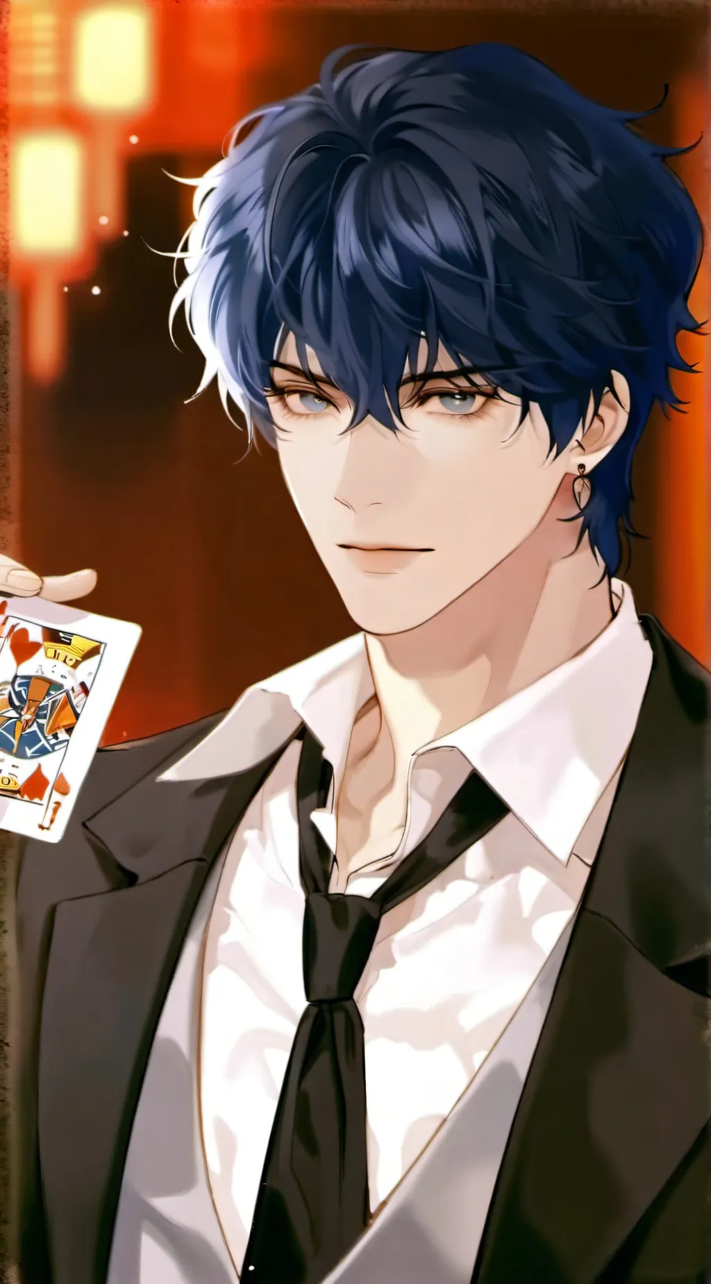 ai character: kyson  background