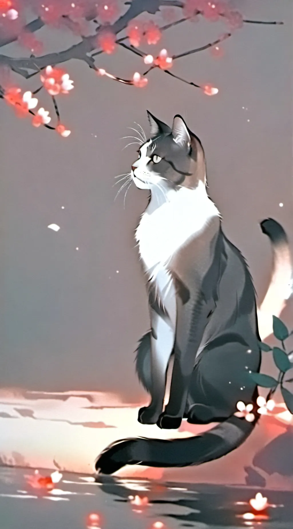 ai character: Indori_cat background