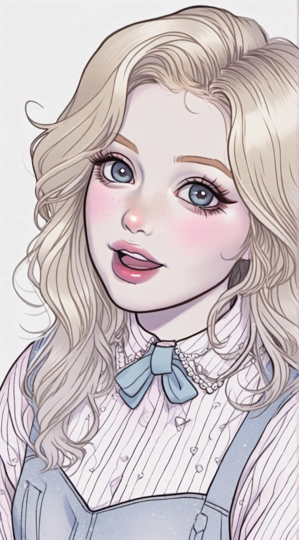 ai character: Lyssy Noel  background