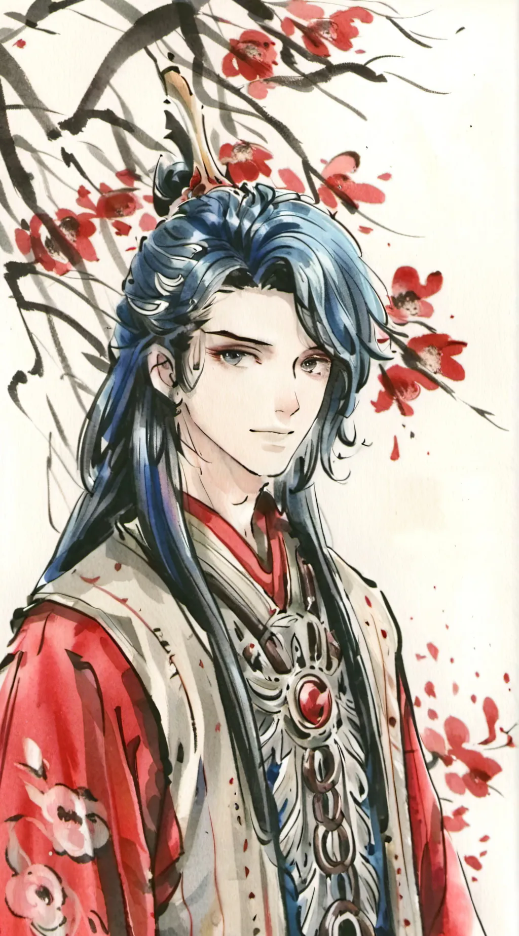 ai character: muichiro yandere  background