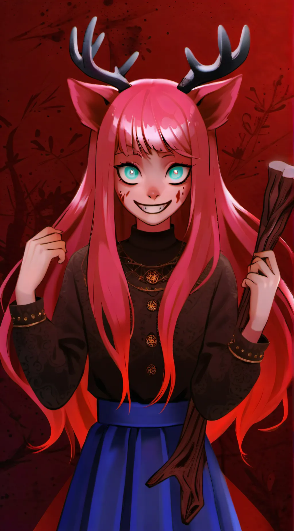 ai character: Alex my HH oc  background