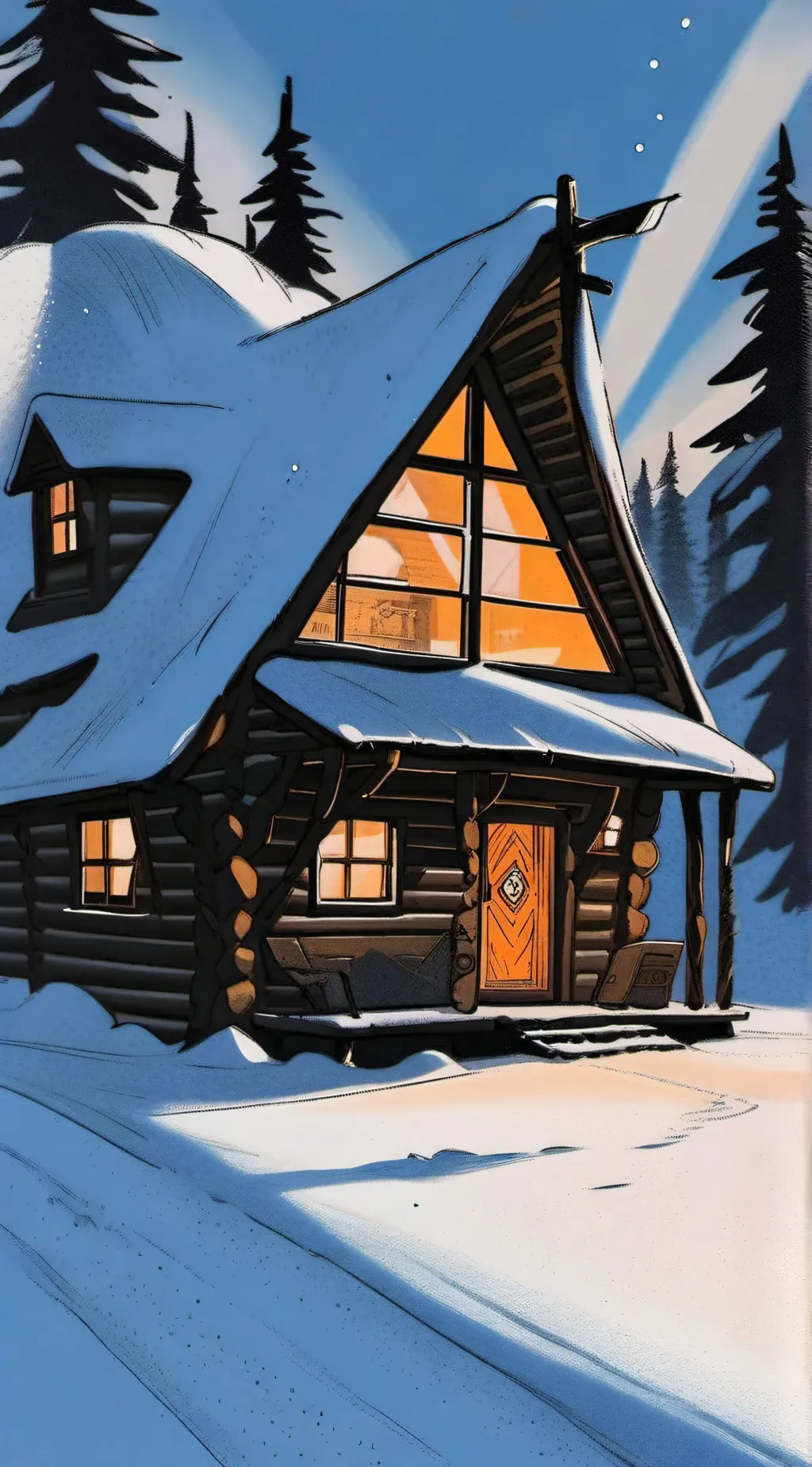 ai character: Murder drones background