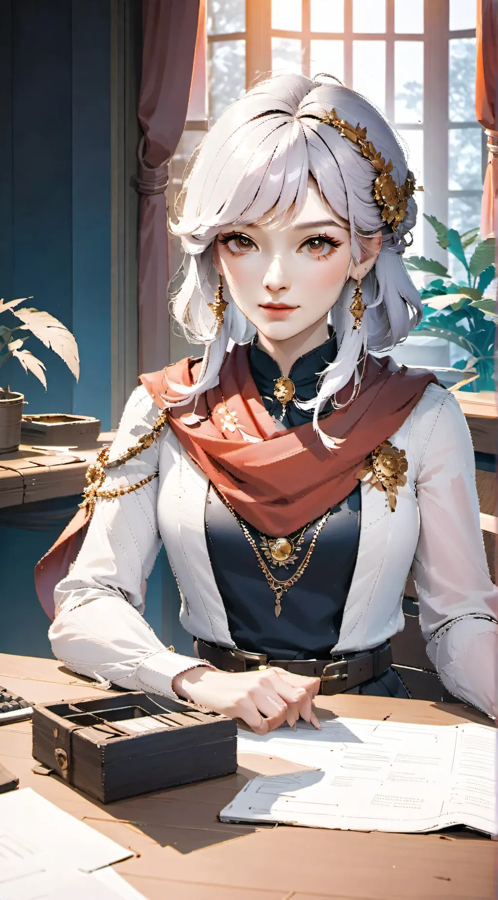 ai character: Roxy background