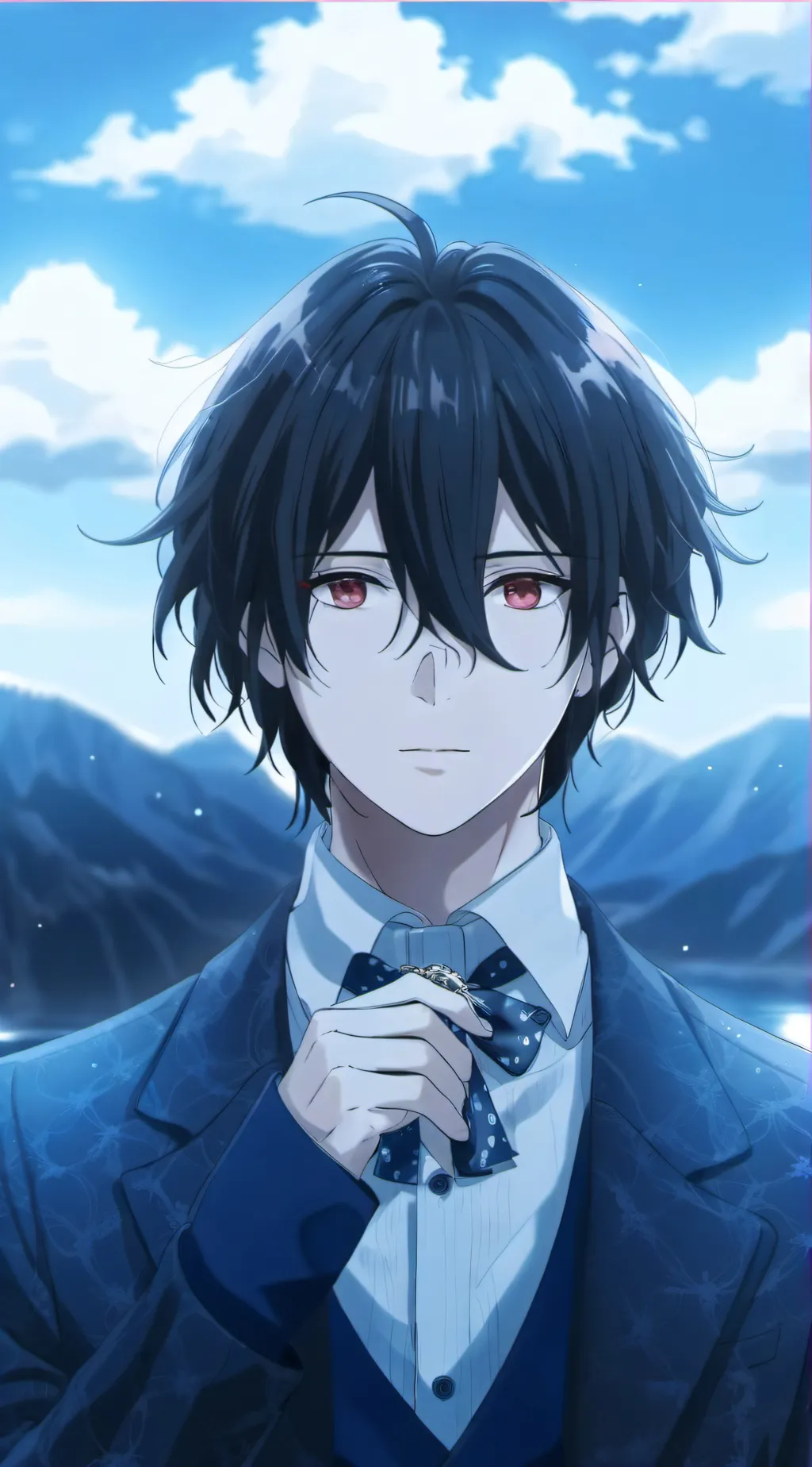 ai character: Yuuki Kibutsuji background