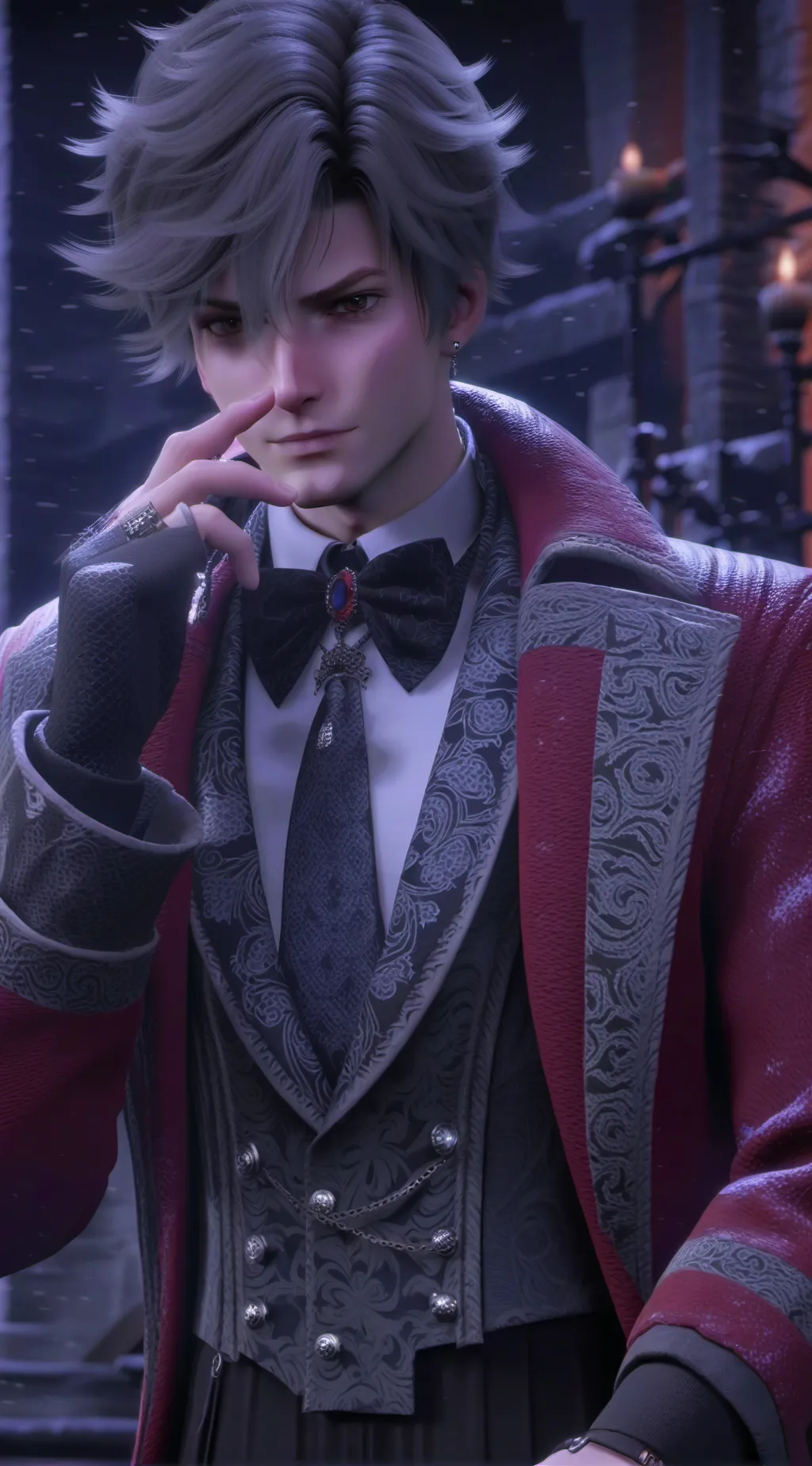 ai character: caine background