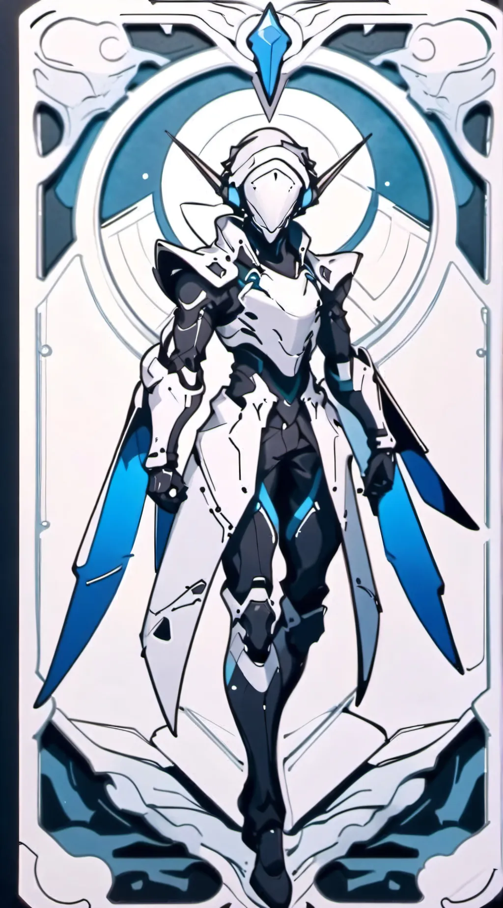 ai character: Kinetic  background