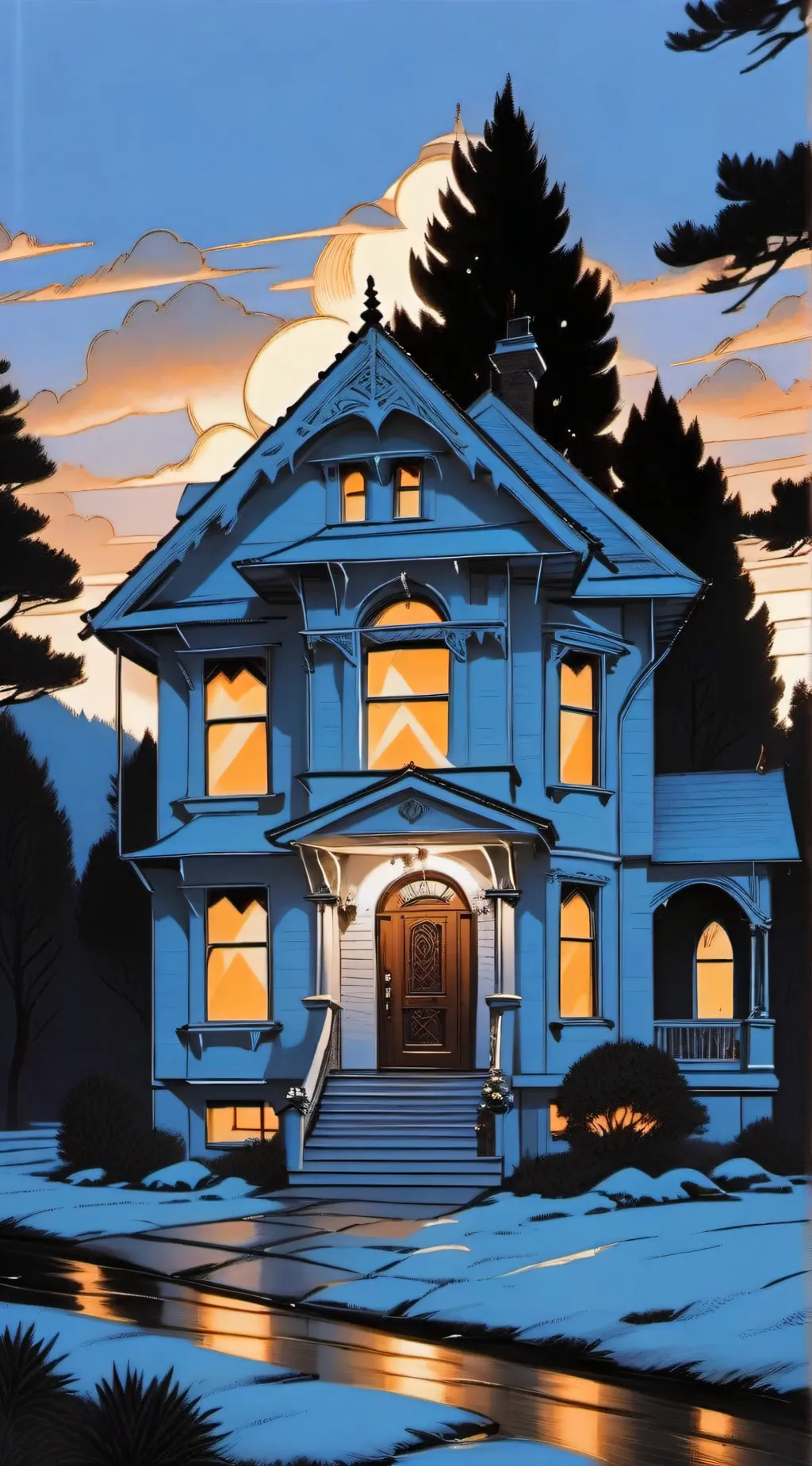 ai character: MHA game night background