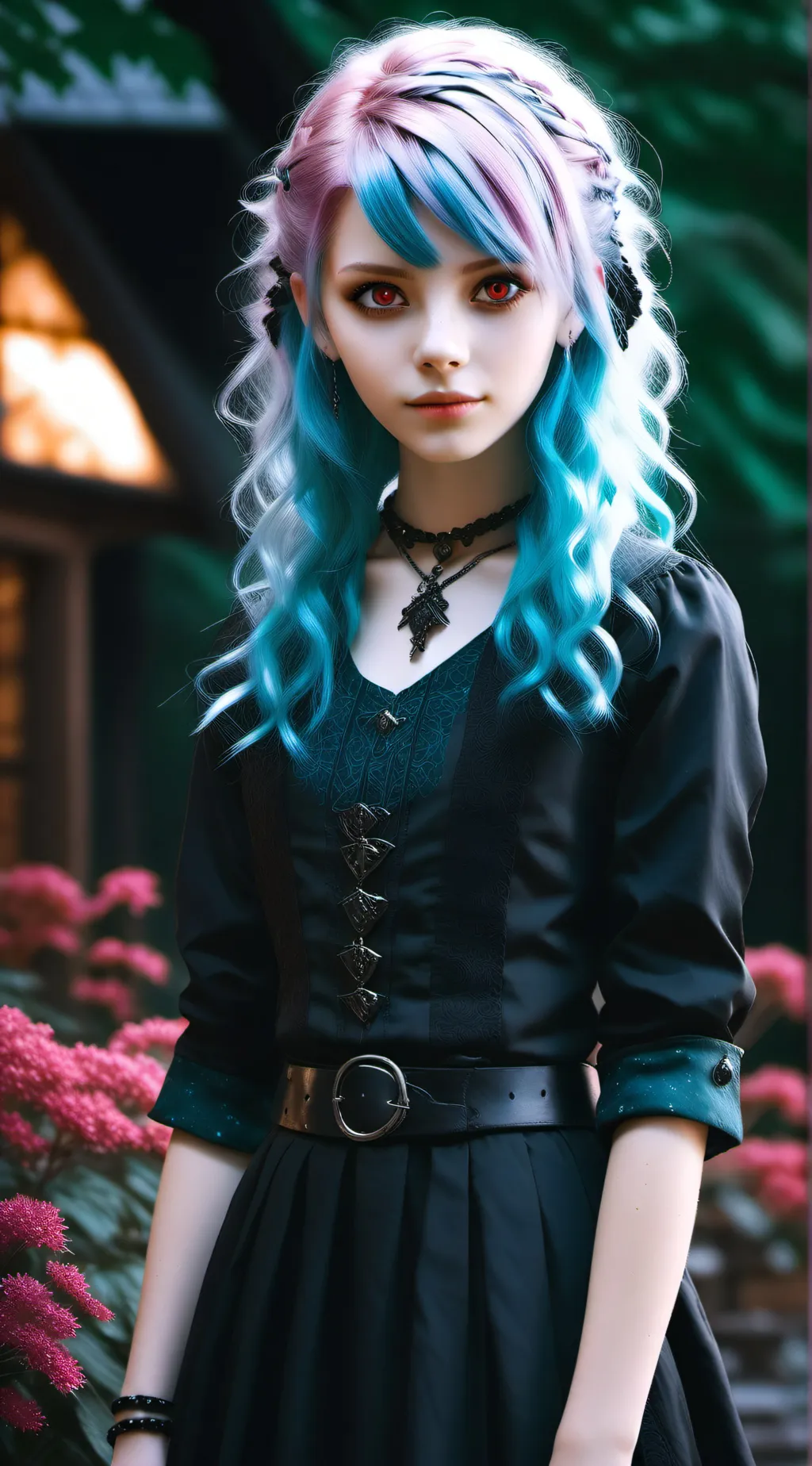 ai character: Evelyn background