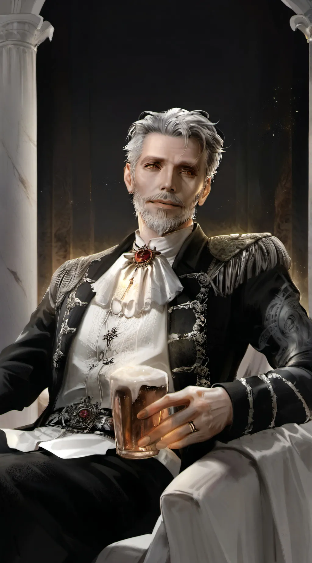 ai character: dr house background