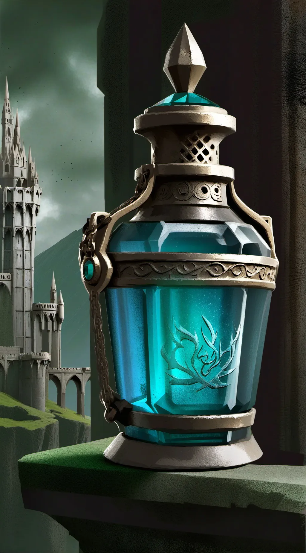 ai character: Hogwarts background