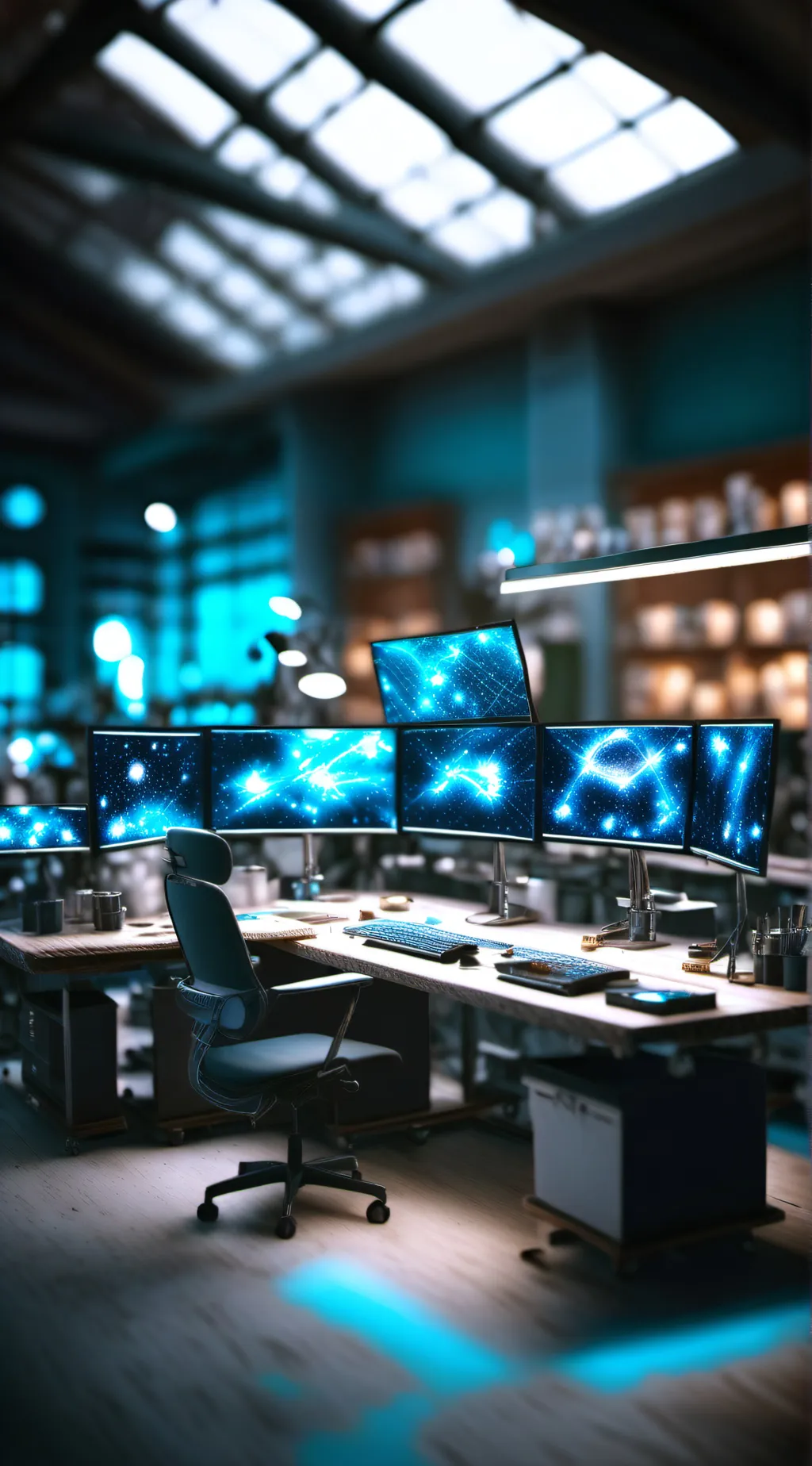 ai character: My lab background