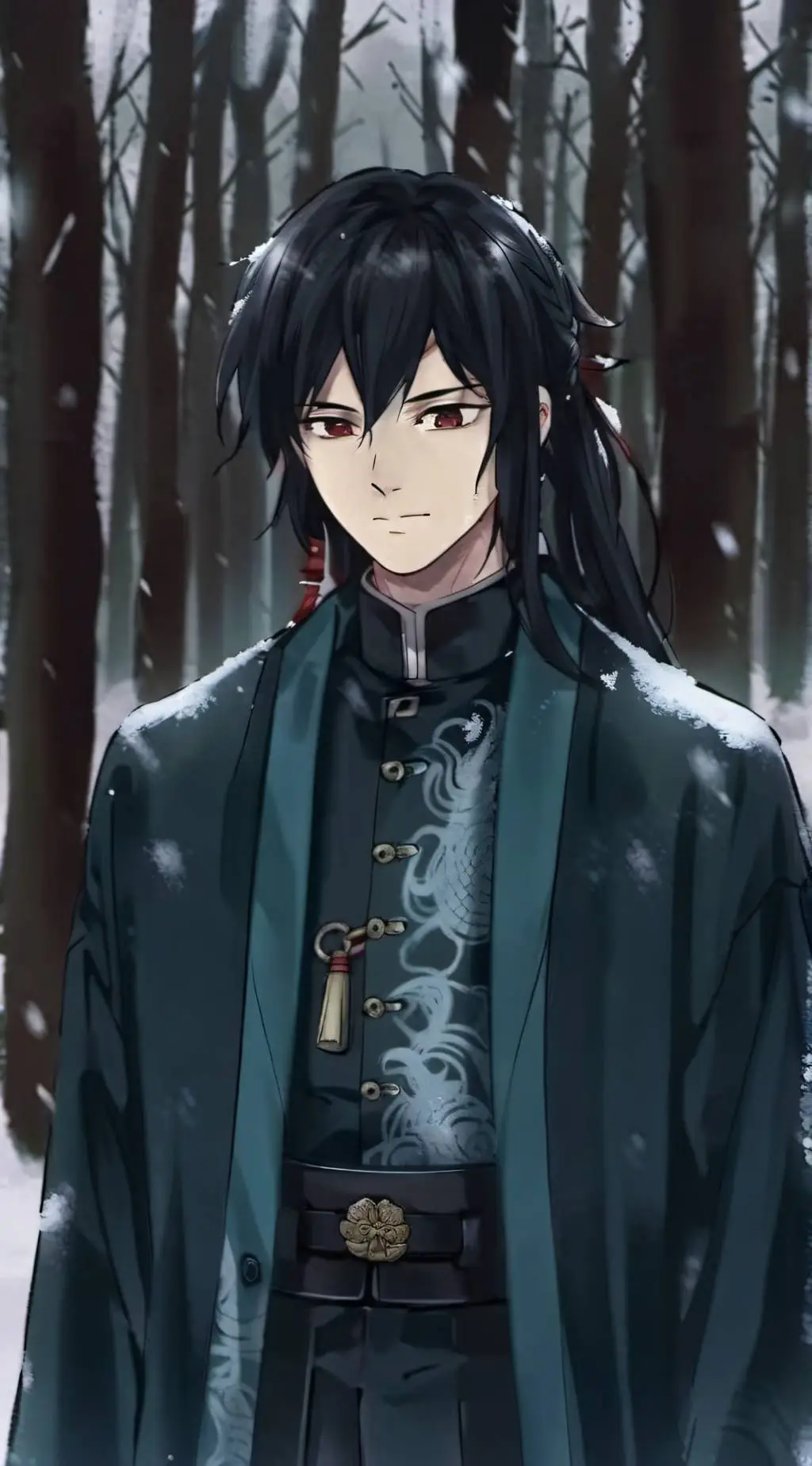 ai character: DS final selection background