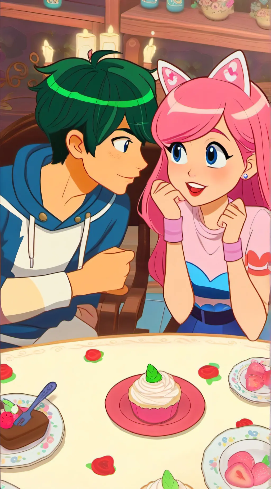 ai character: Andrew (your bff) background