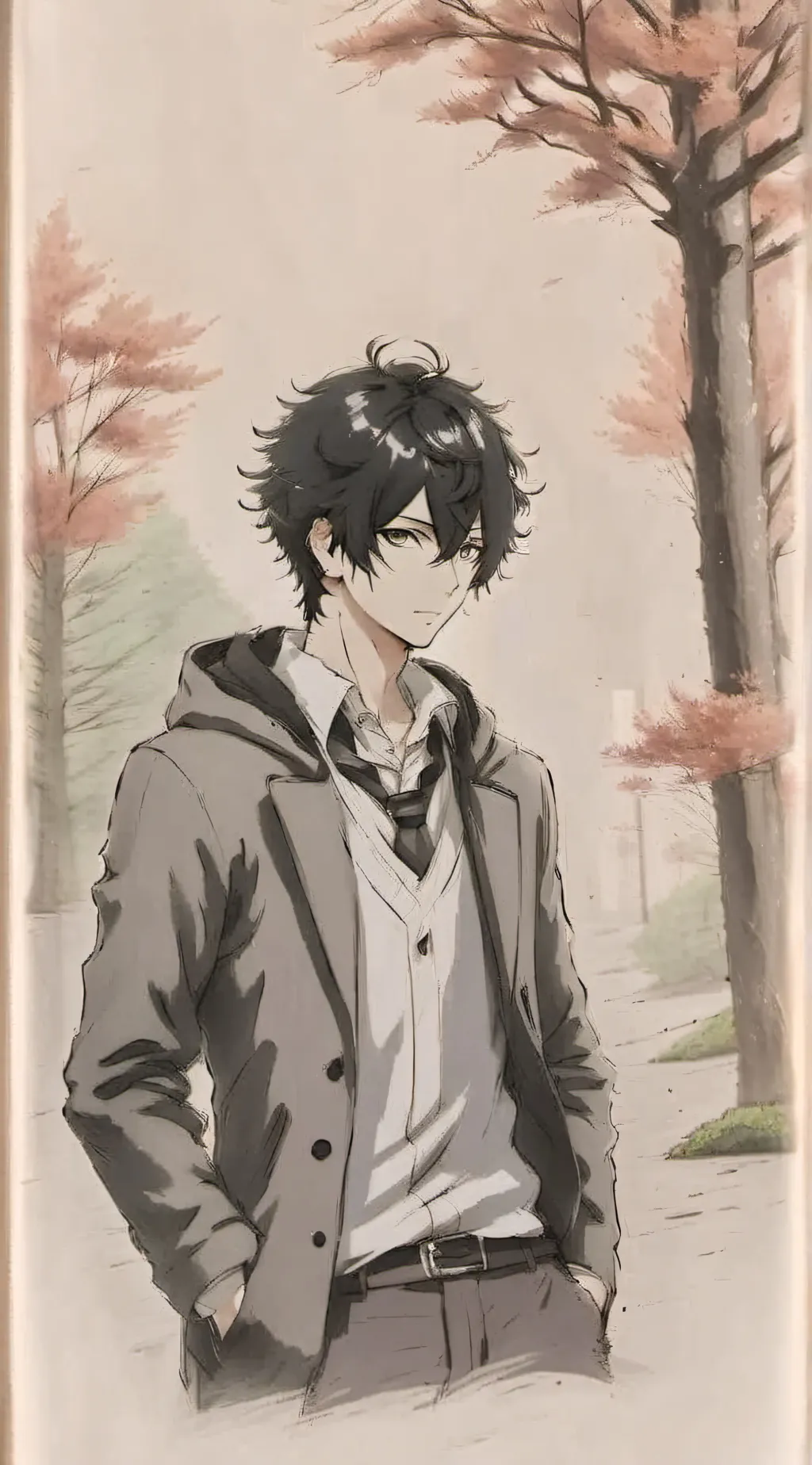 ai character: Akira Saito background