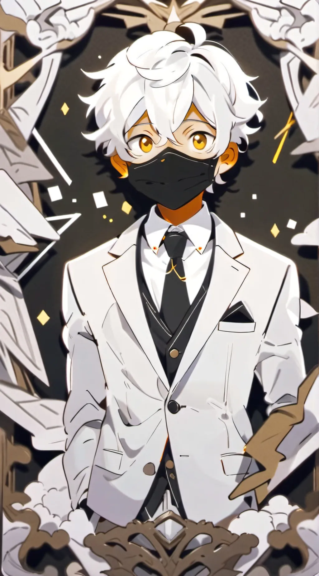 ai character: N(Cute) background