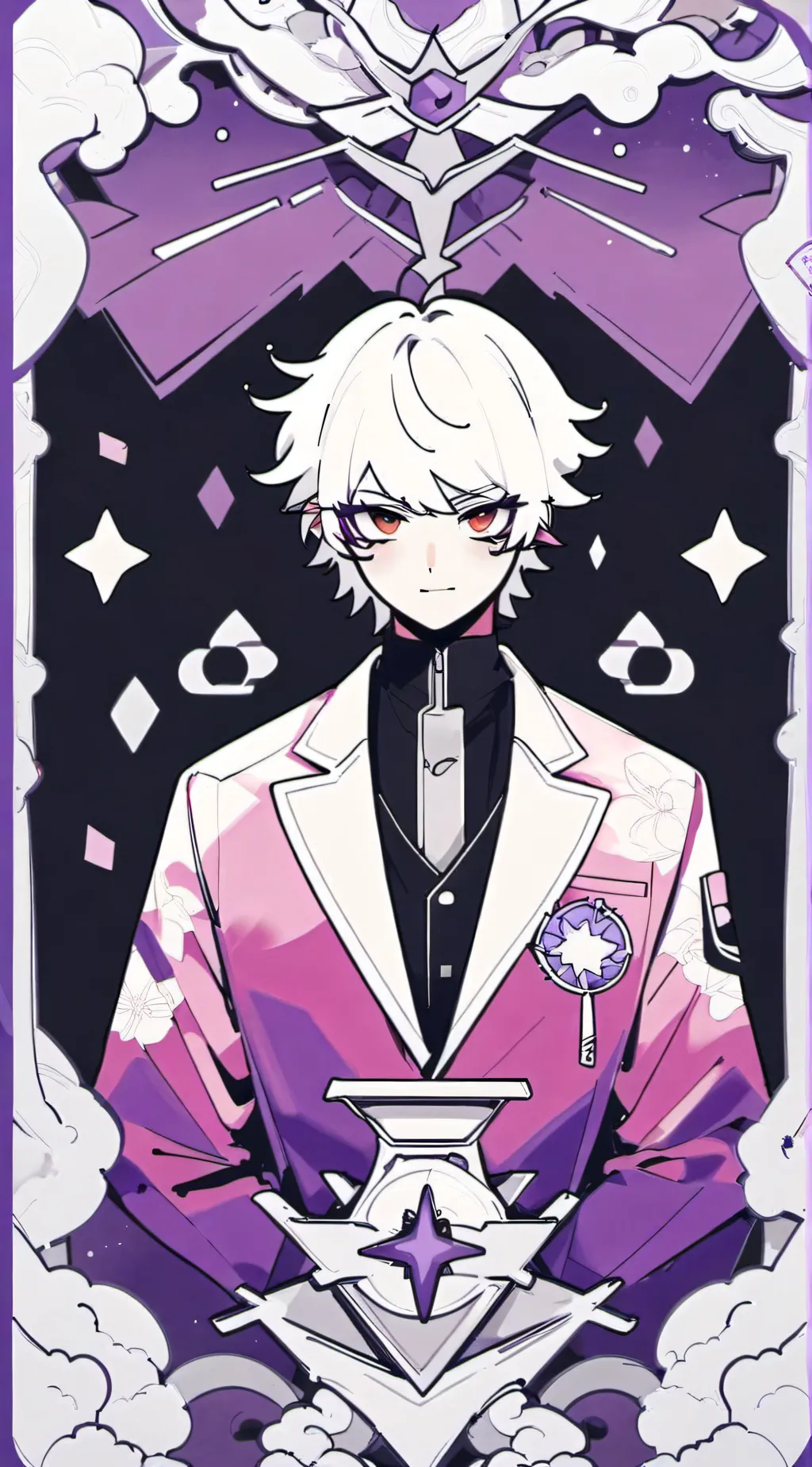 ai character: forkscales and hh background