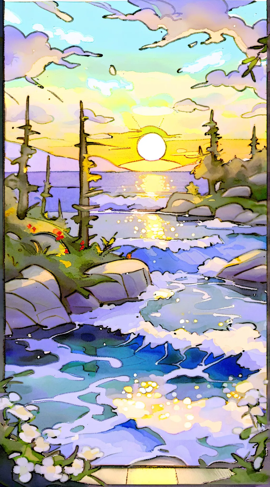 ai character: Fpe movie night background