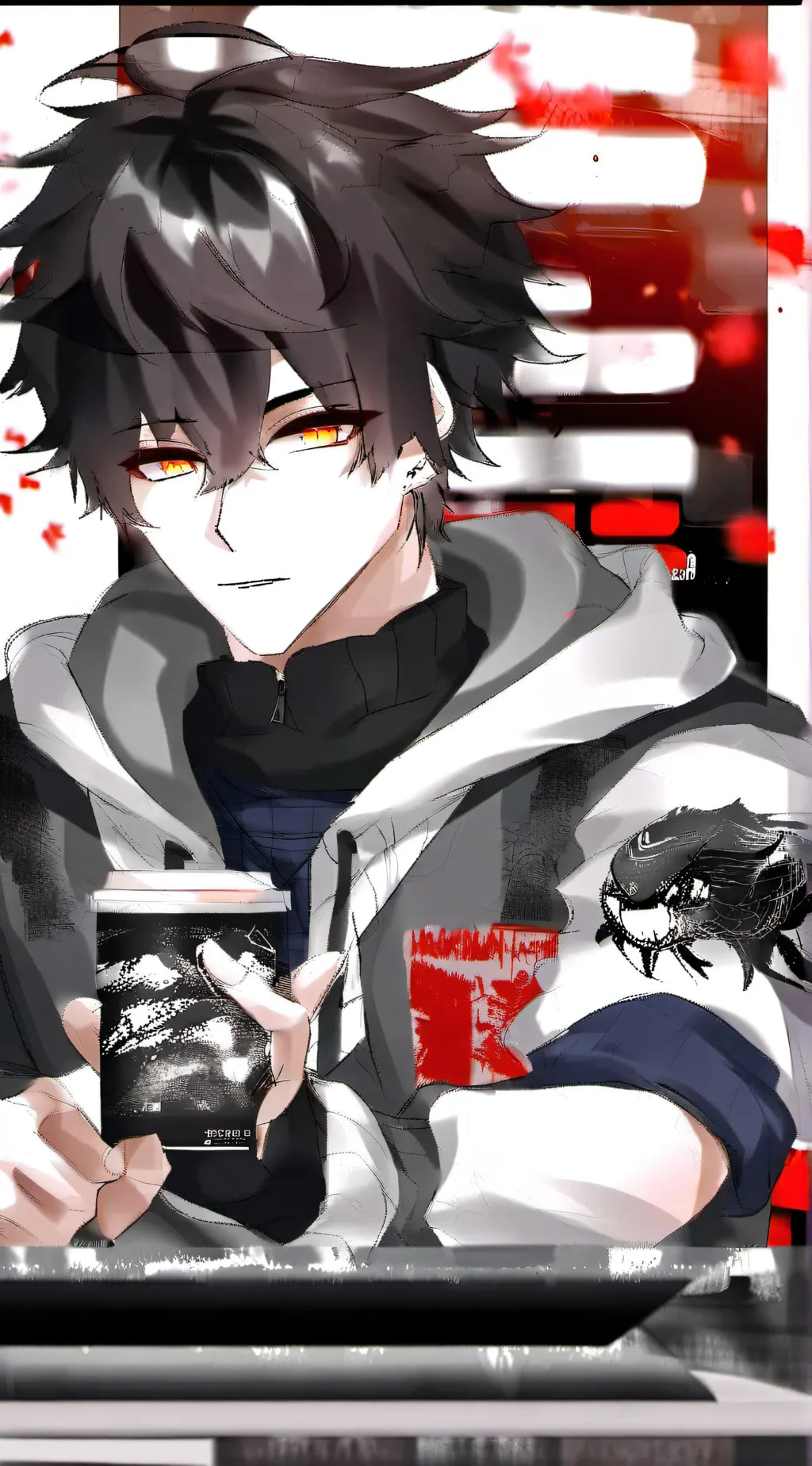 ai character: Leon background