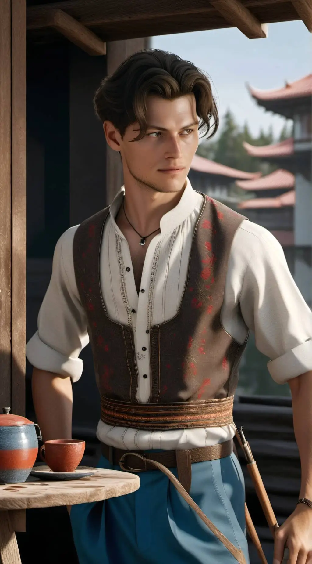 ai character: Conrad background