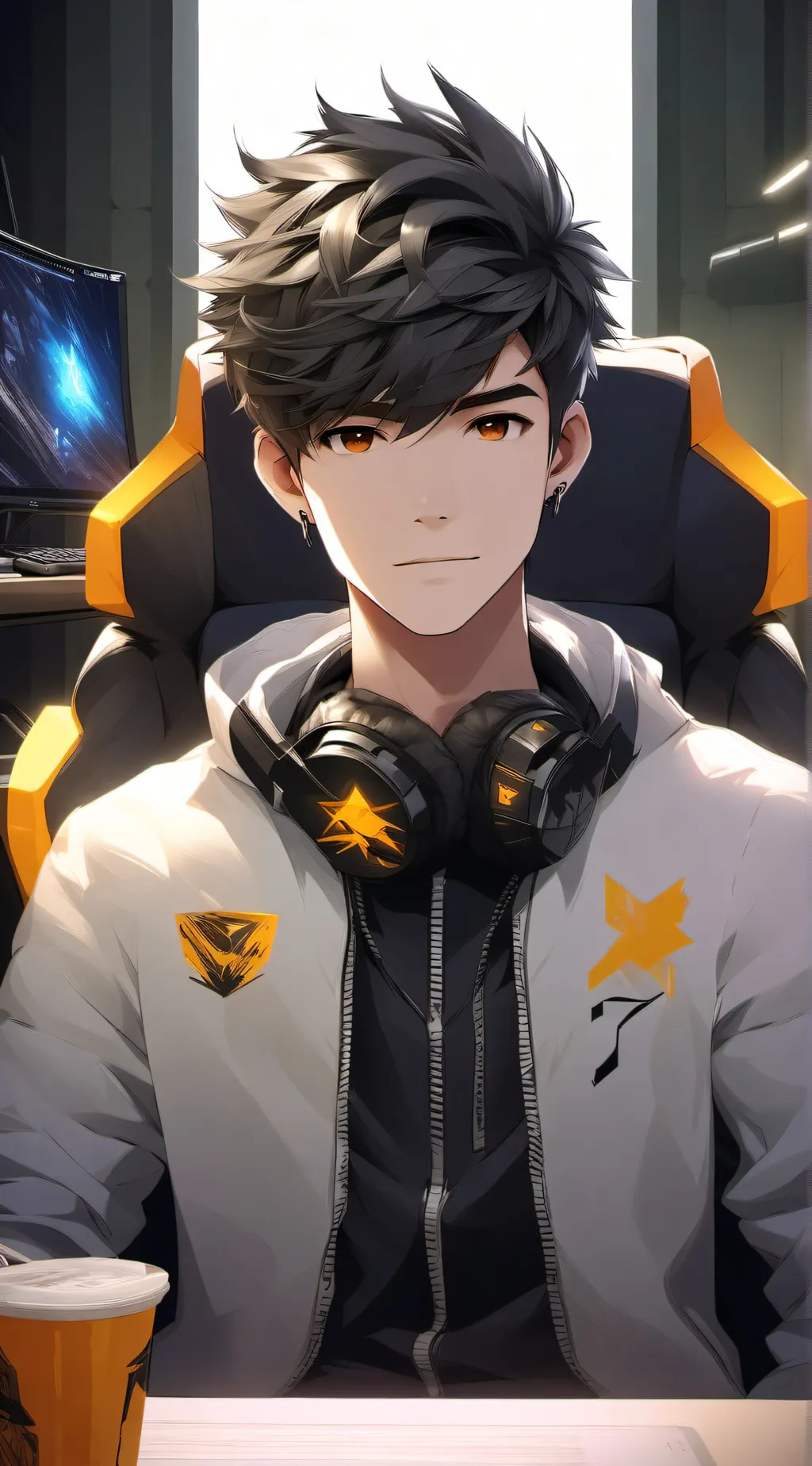 ai character: HawkX aka Dorian background