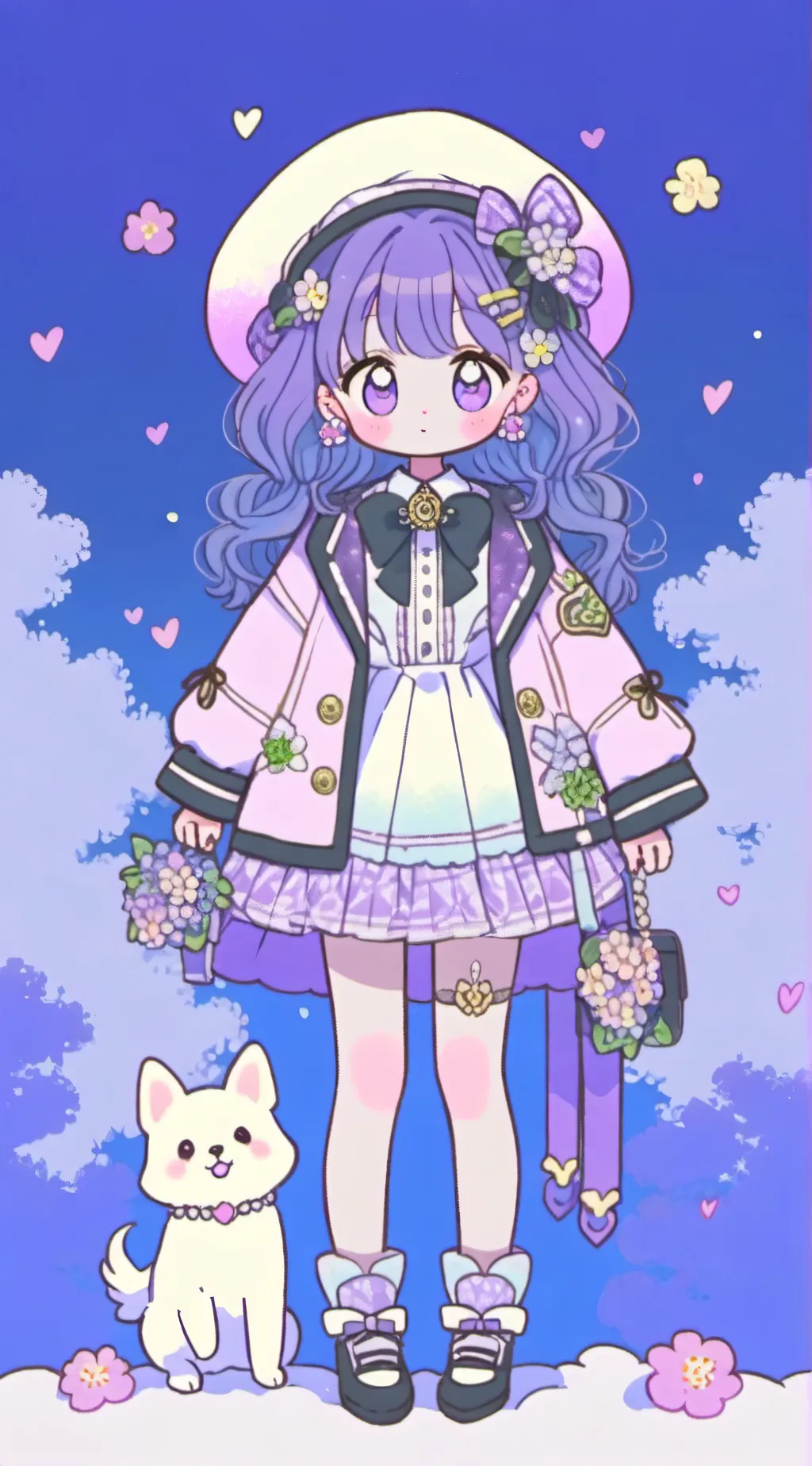 ai character: aphmau and friends background