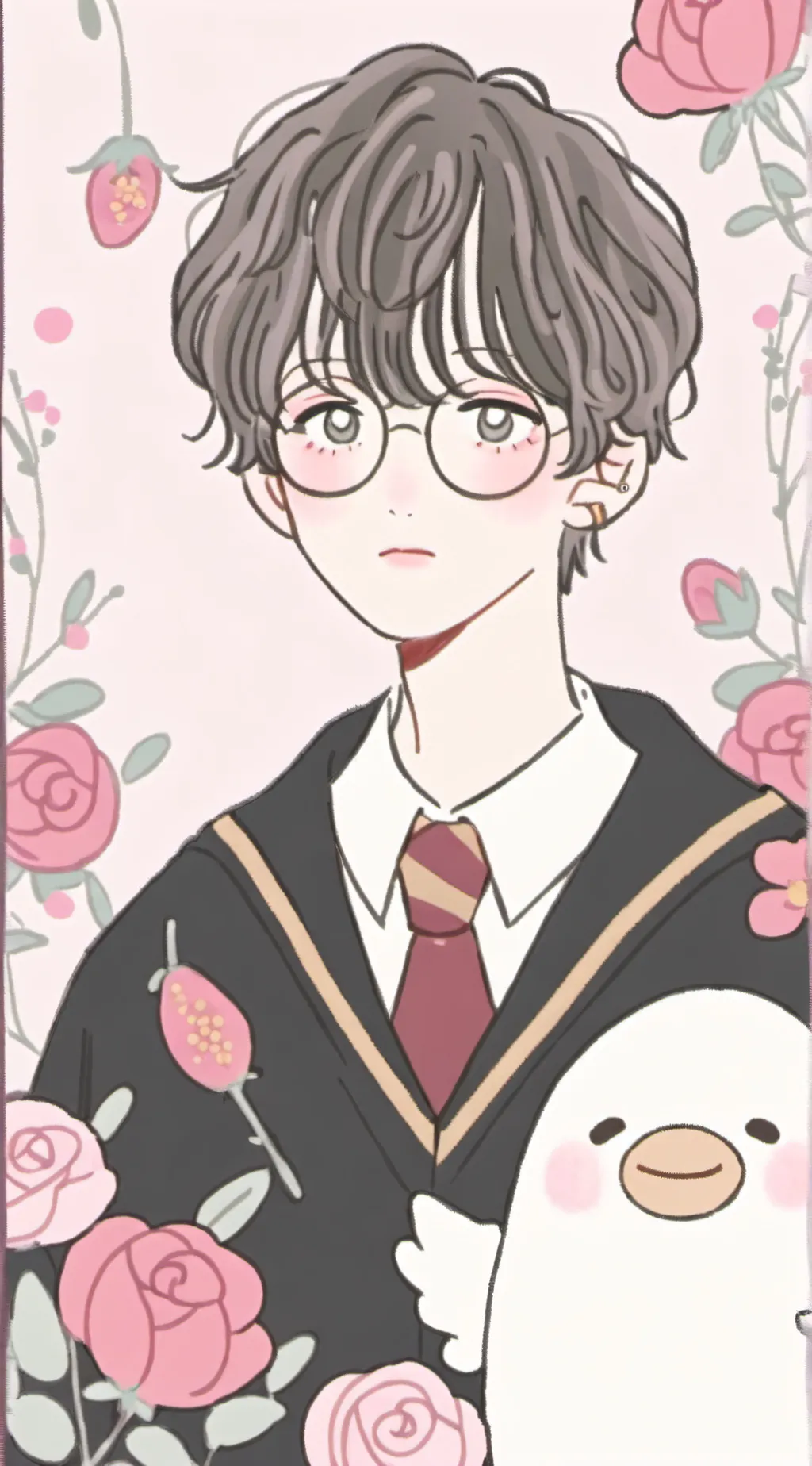 ai character: hogwarts background