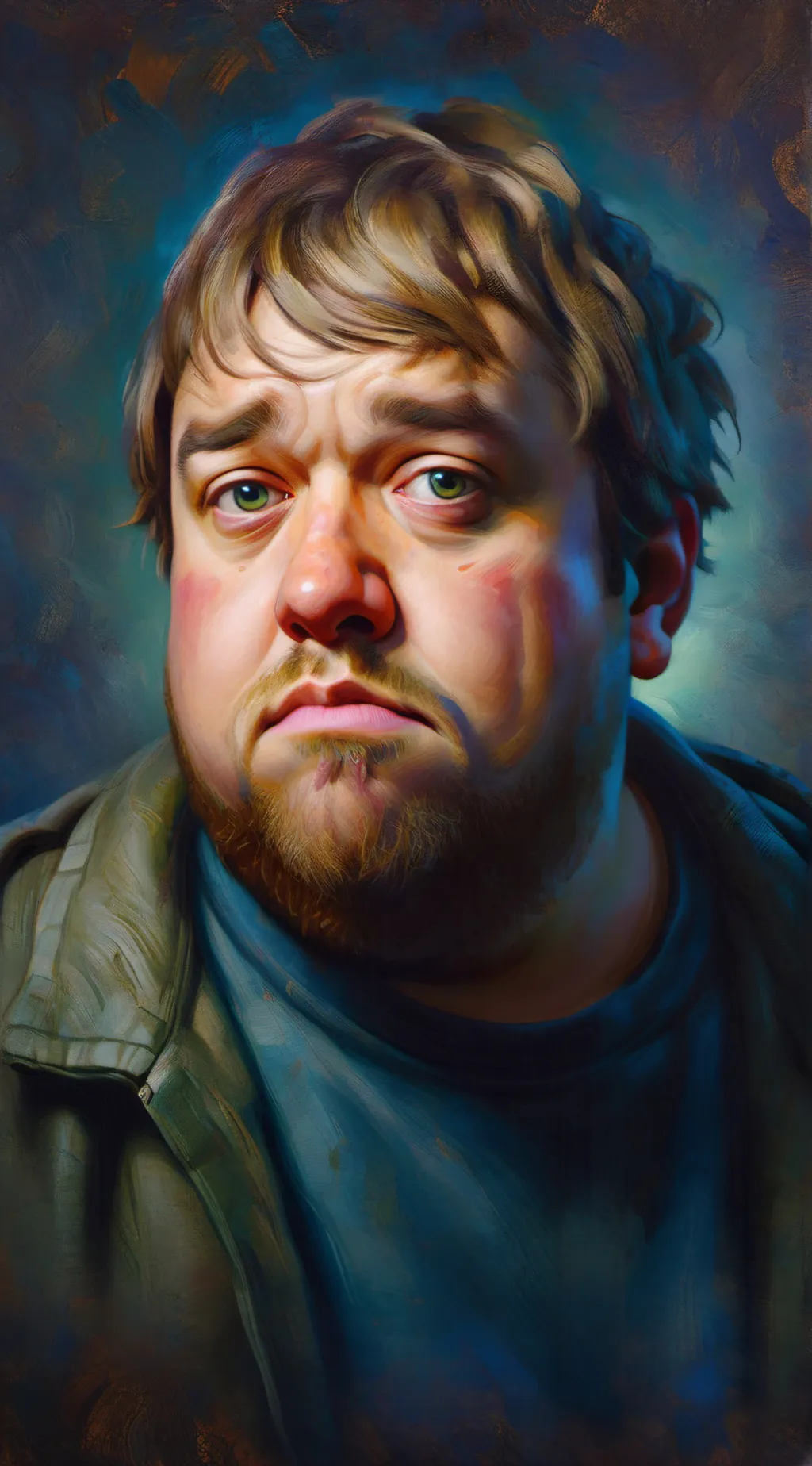 ai character: Homeless Man background