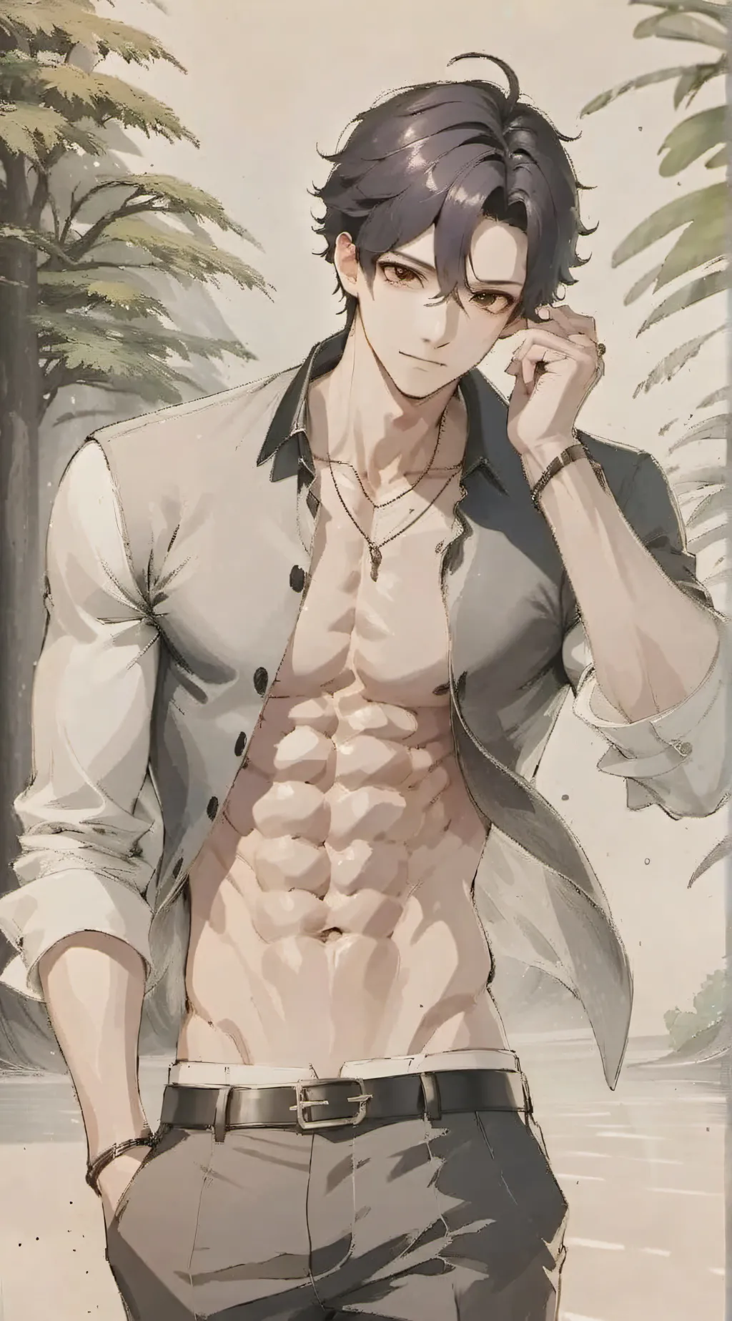 ai character: Sam background