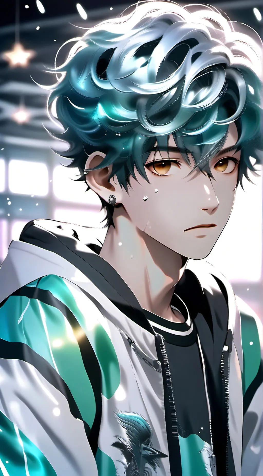 ai character: Four  background