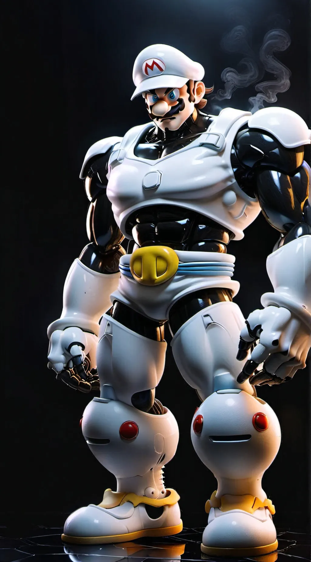 ai character: Mario mx xfnf background