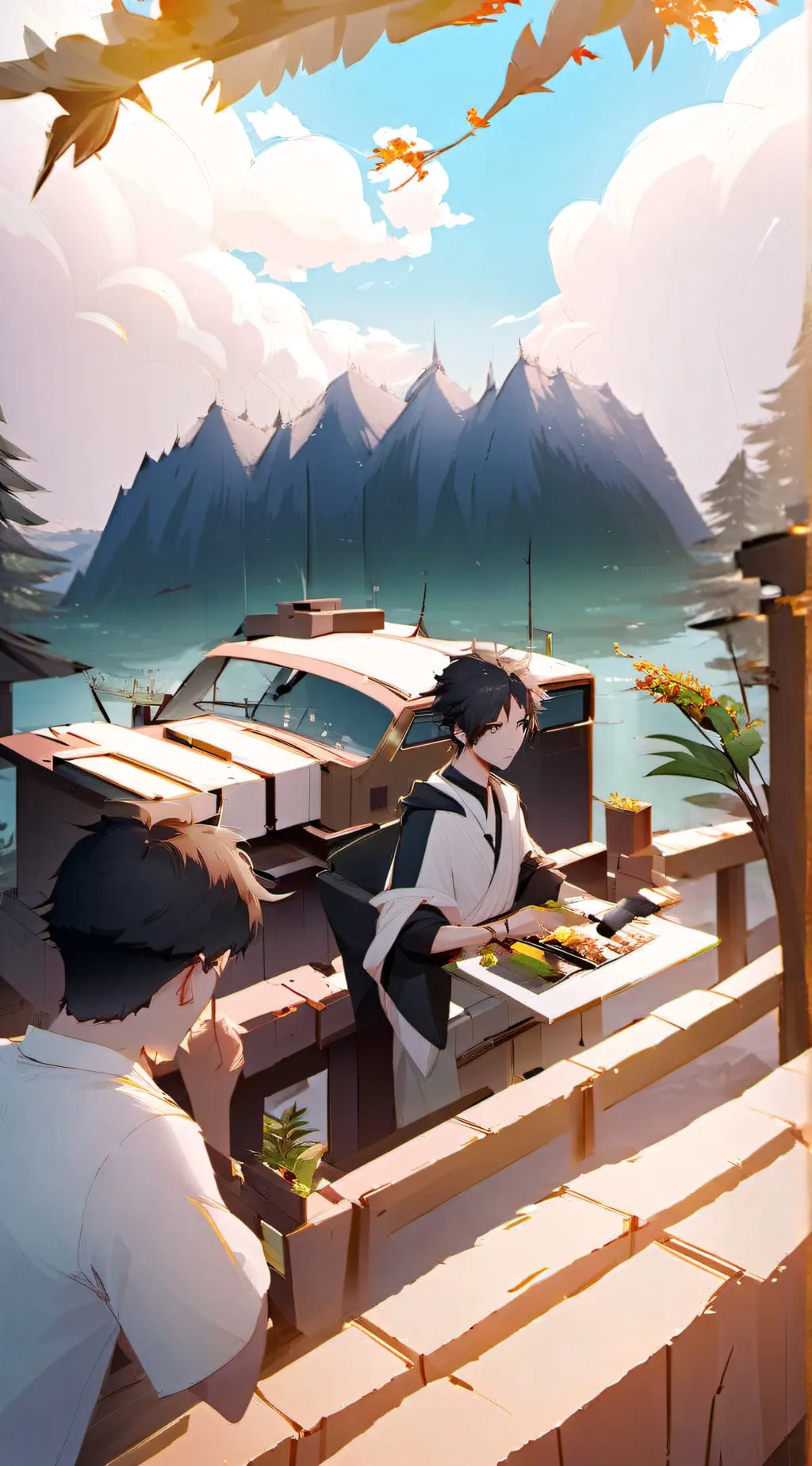 ai character: emoji talker background