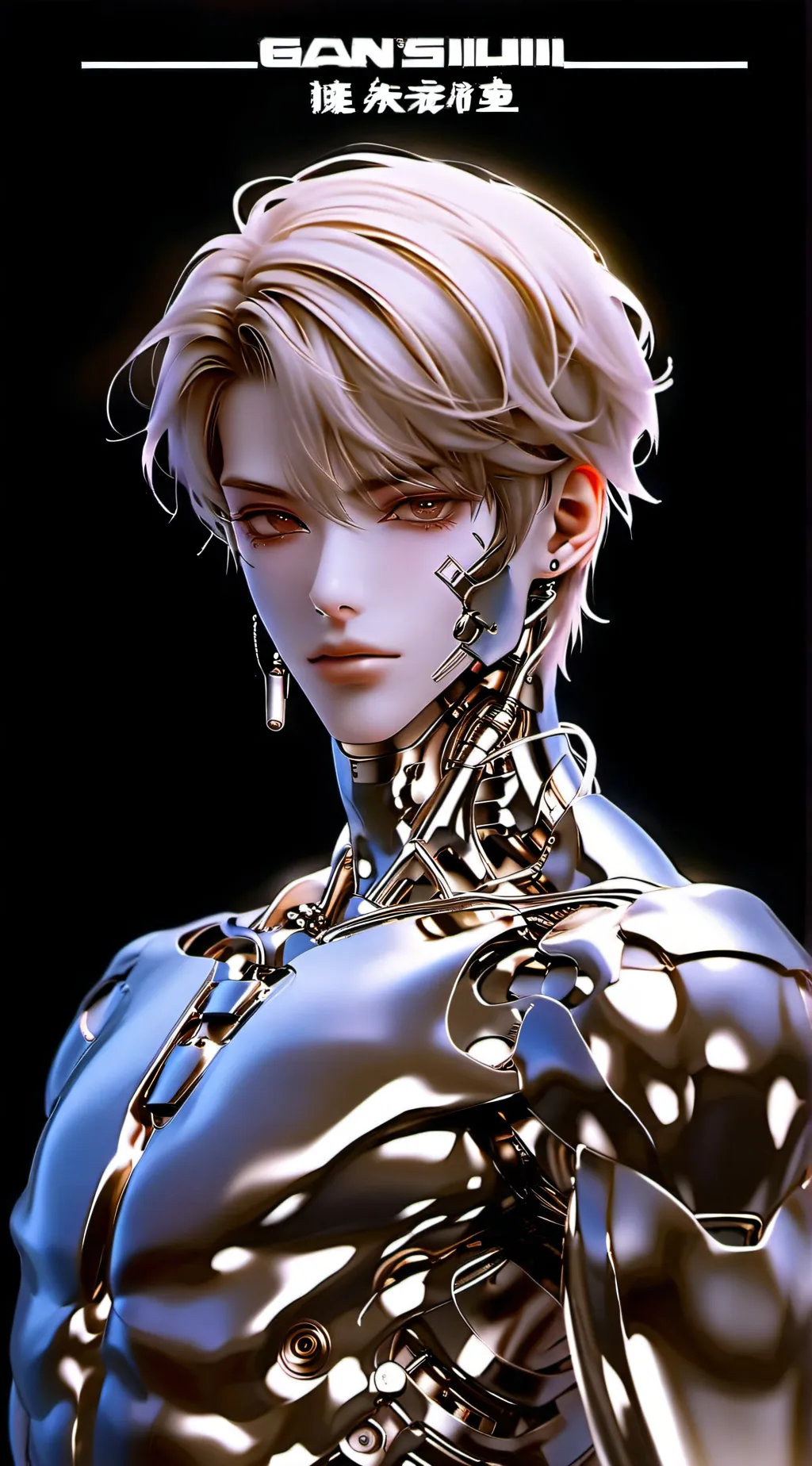 ai character: cyborg bully background