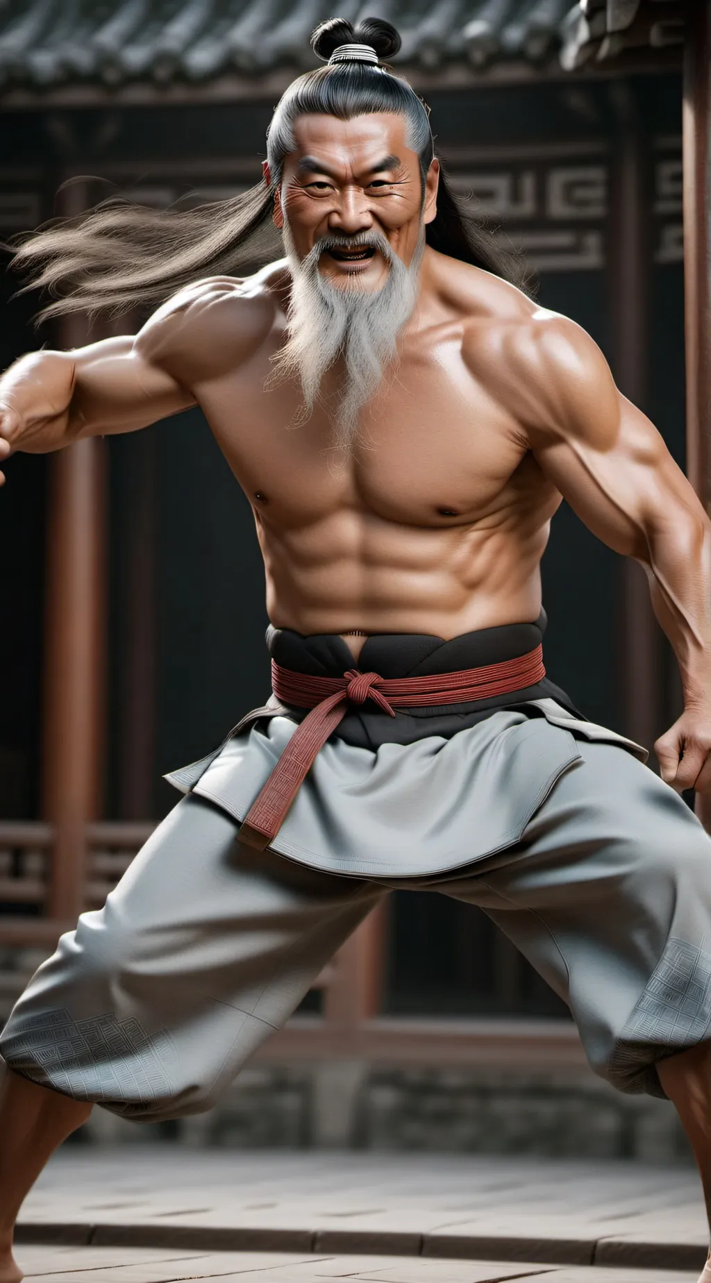 ai character: BEO LANG background